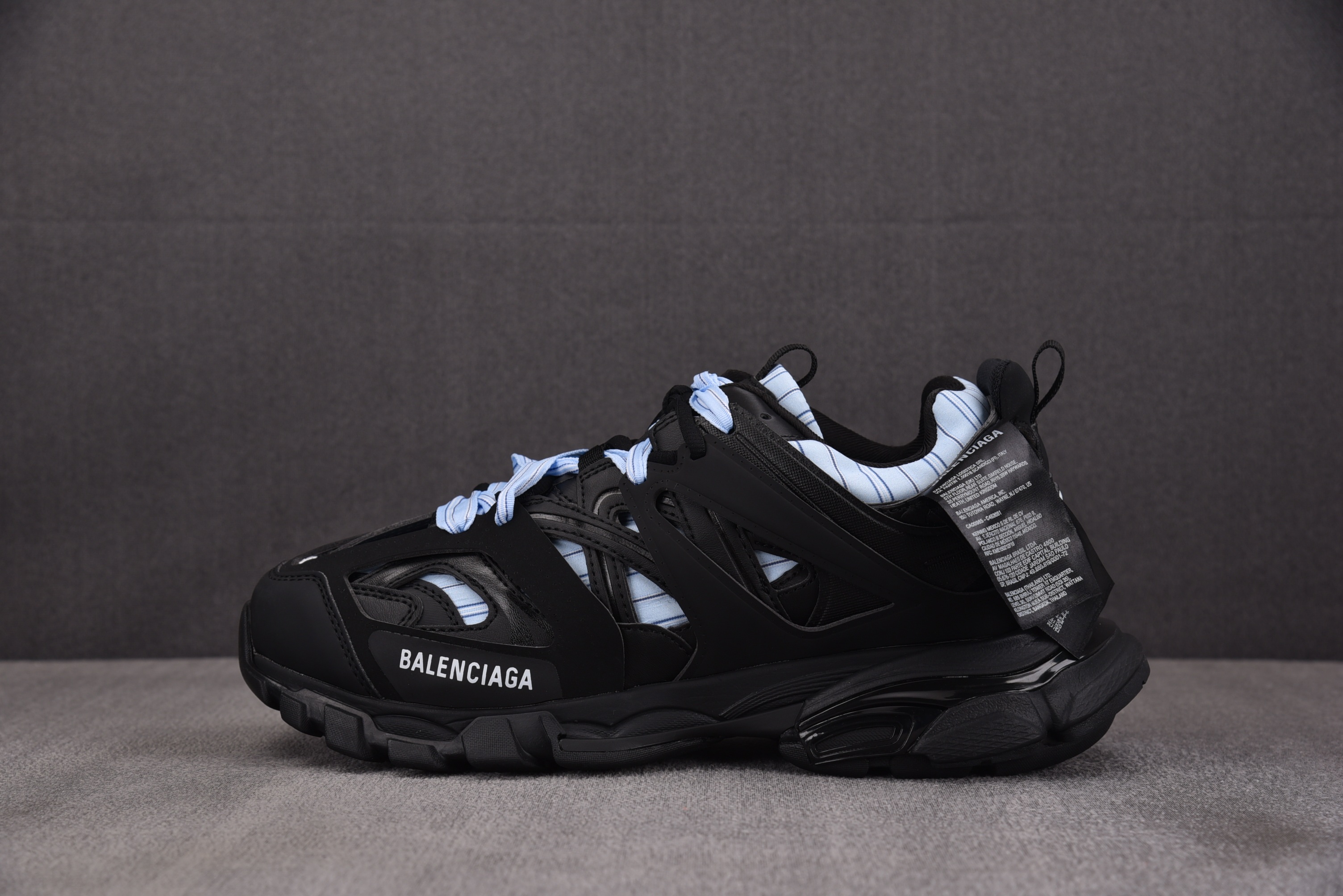 Balenciaga Track Sketch Mesh Rub 黑蓝 YZ01835-46