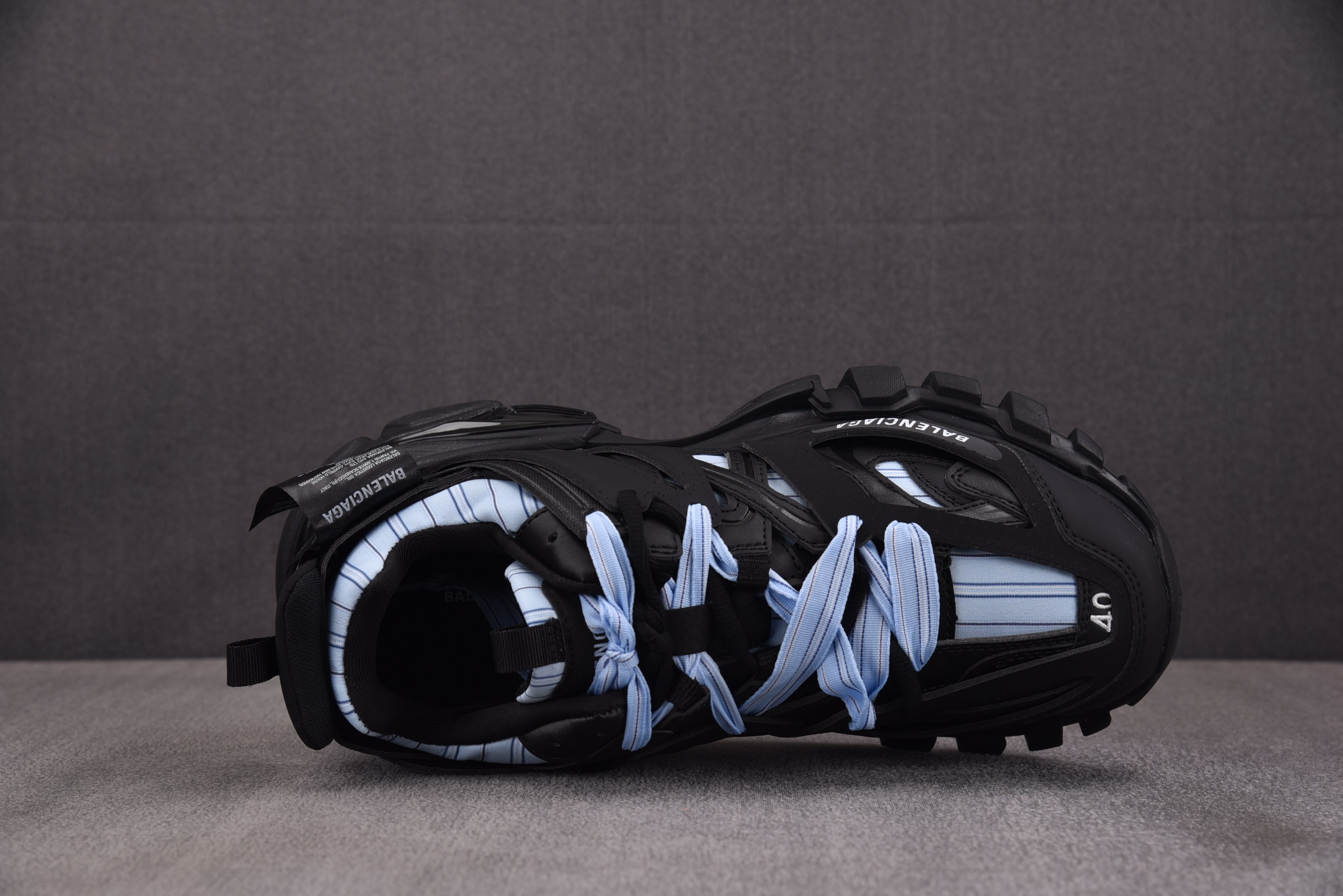 Balenciaga Track Sketch Mesh Rub 黑蓝 YZ01835-46