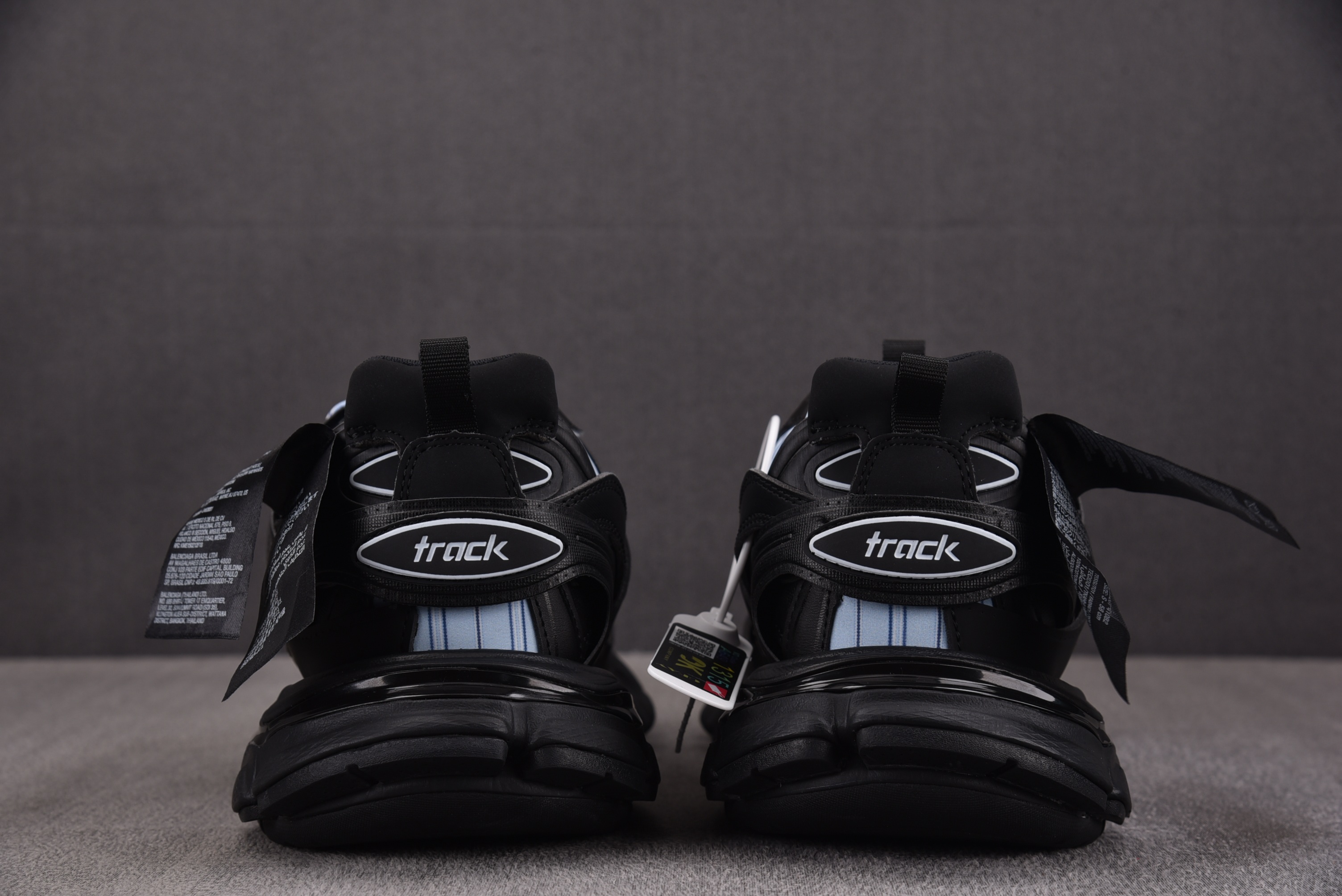 Balenciaga Track Sketch Mesh Rub 黑蓝 YZ01835-46