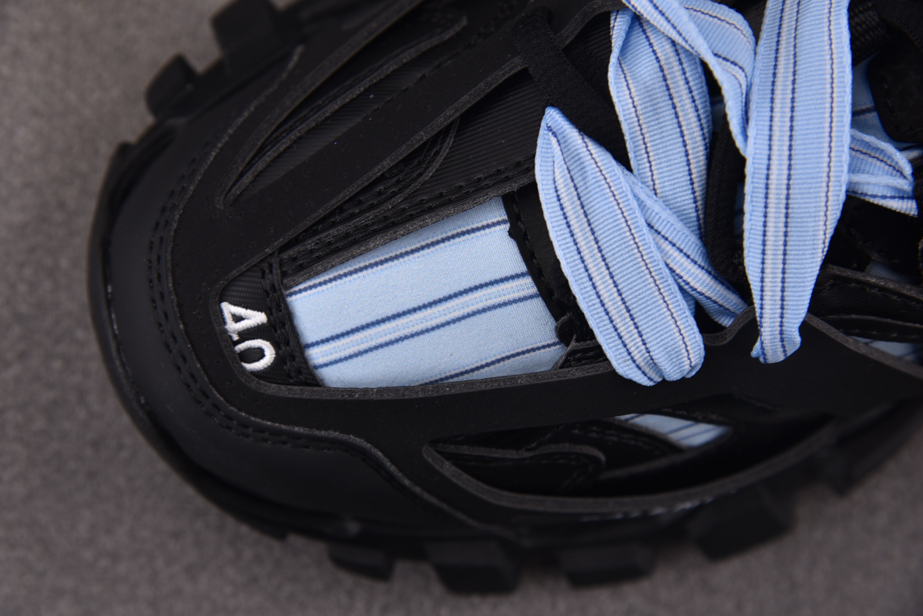 Balenciaga Track Sketch Mesh Rub 黑蓝 YZ01835-46
