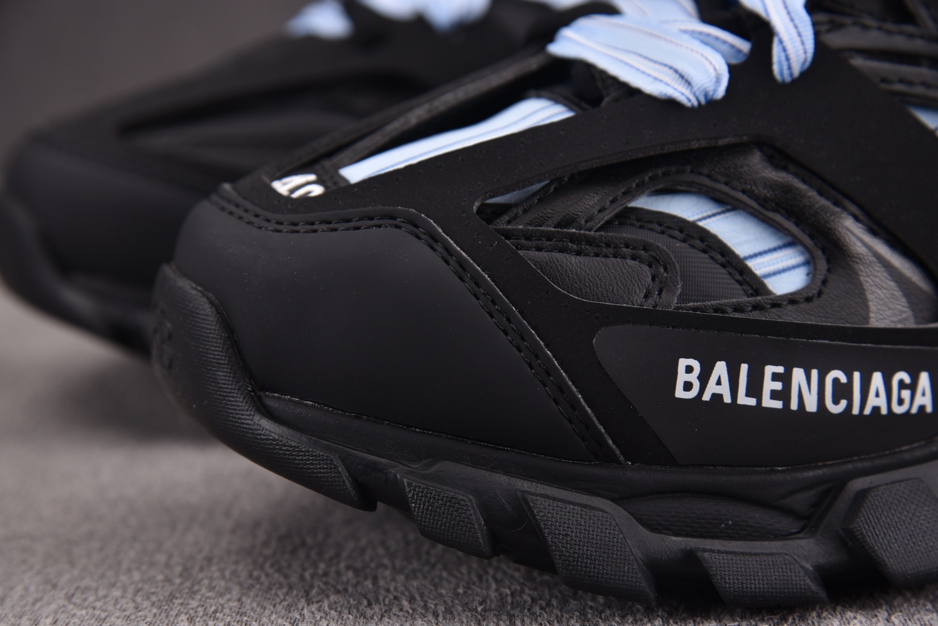 Balenciaga Track Sketch Mesh Rub 黑蓝 YZ01835-46