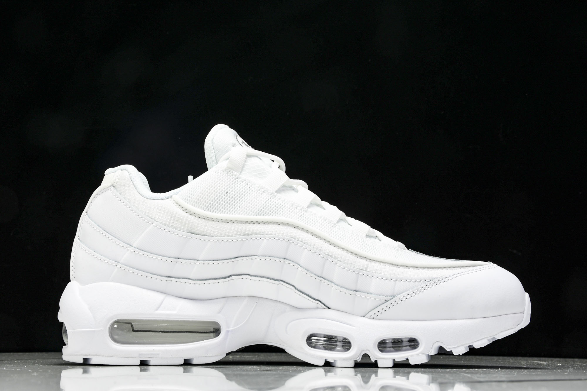 纯原Denham x NK Air Max 95 全白 跑步鞋 CT1268 100 #YZ001-1原