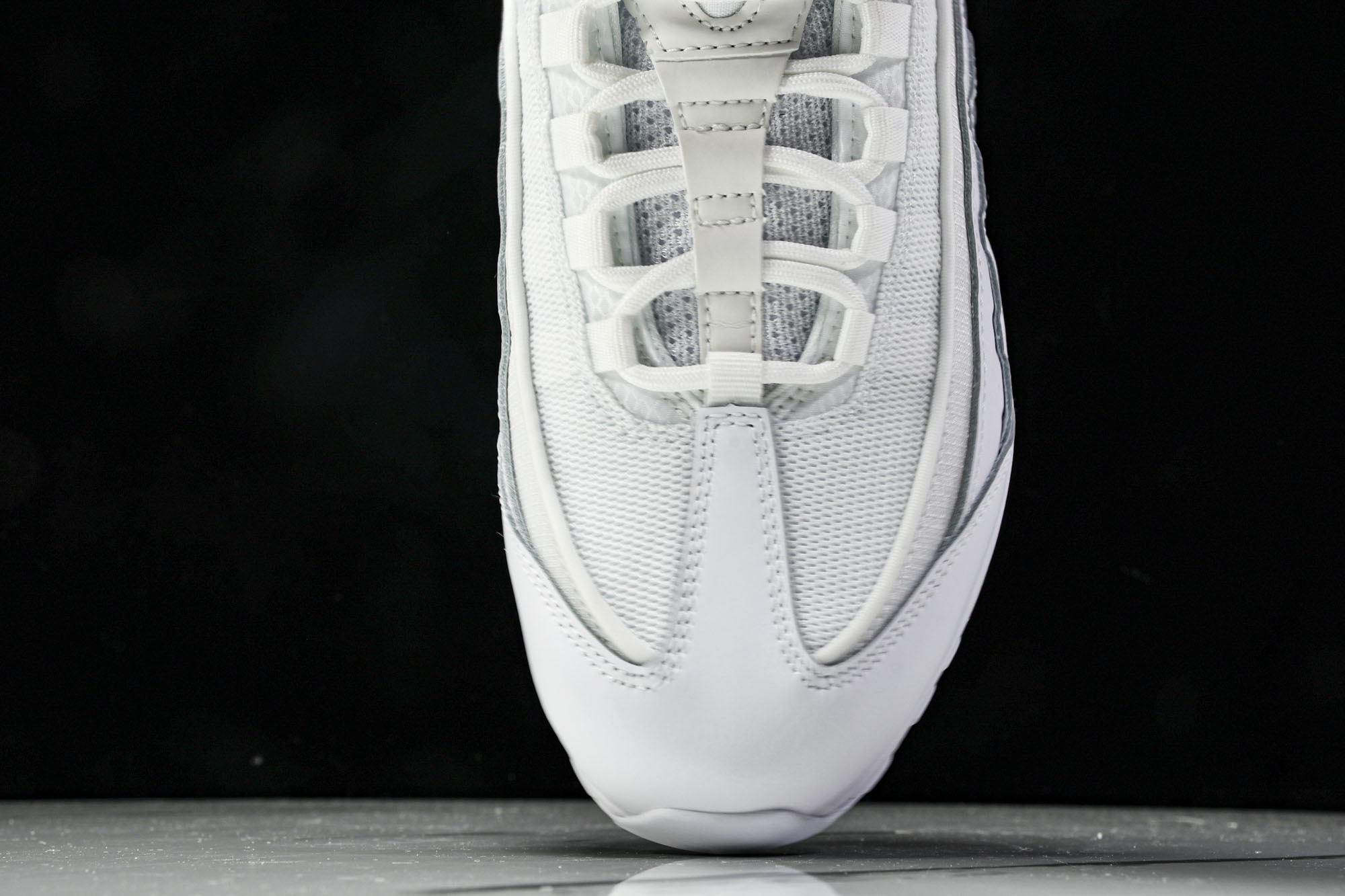 纯原Denham x NK Air Max 95 全白 跑步鞋 CT1268 100 #YZ001-1原