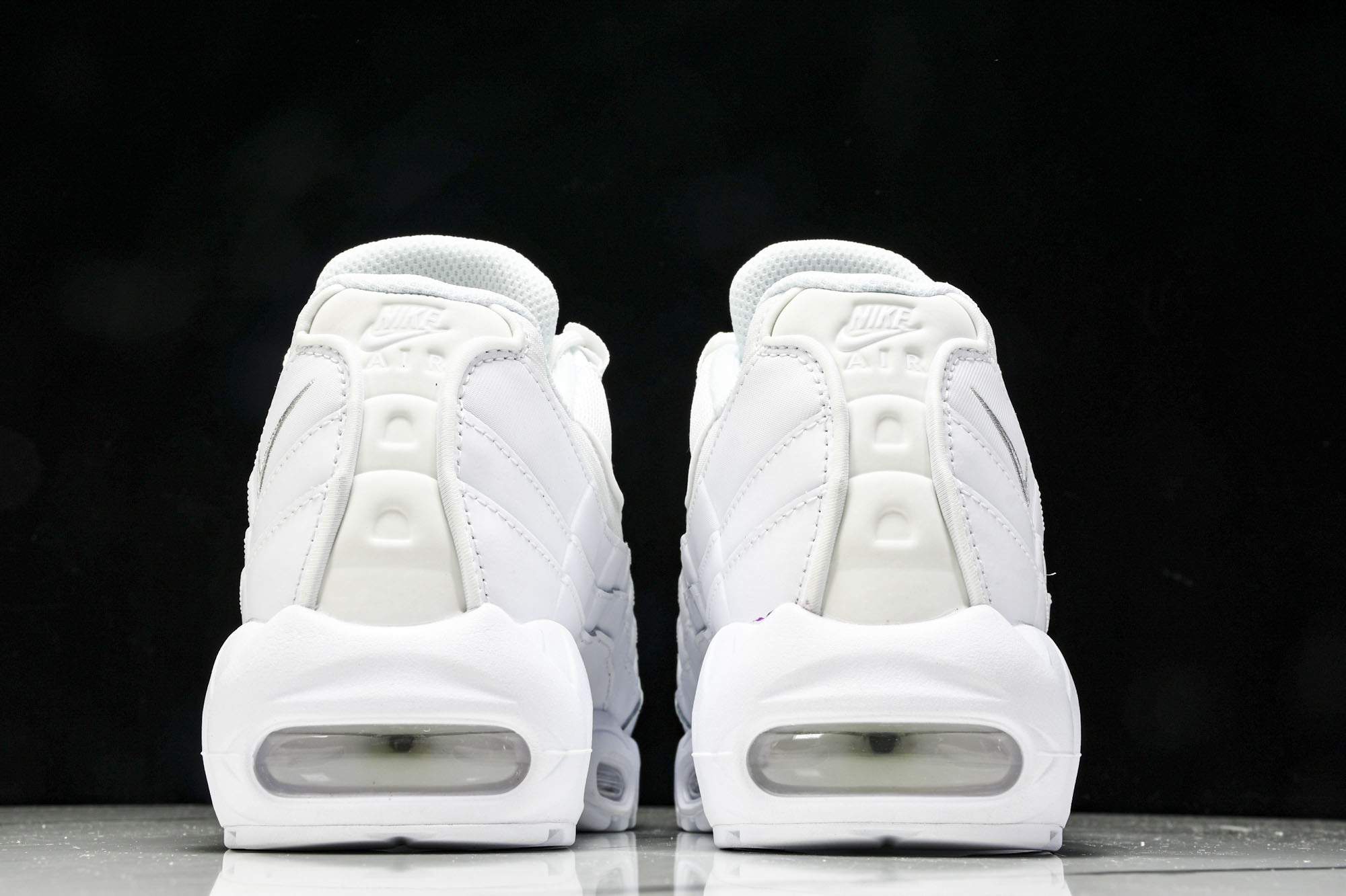 纯原Denham x NK Air Max 95 全白 跑步鞋 CT1268 100 #YZ001-1原