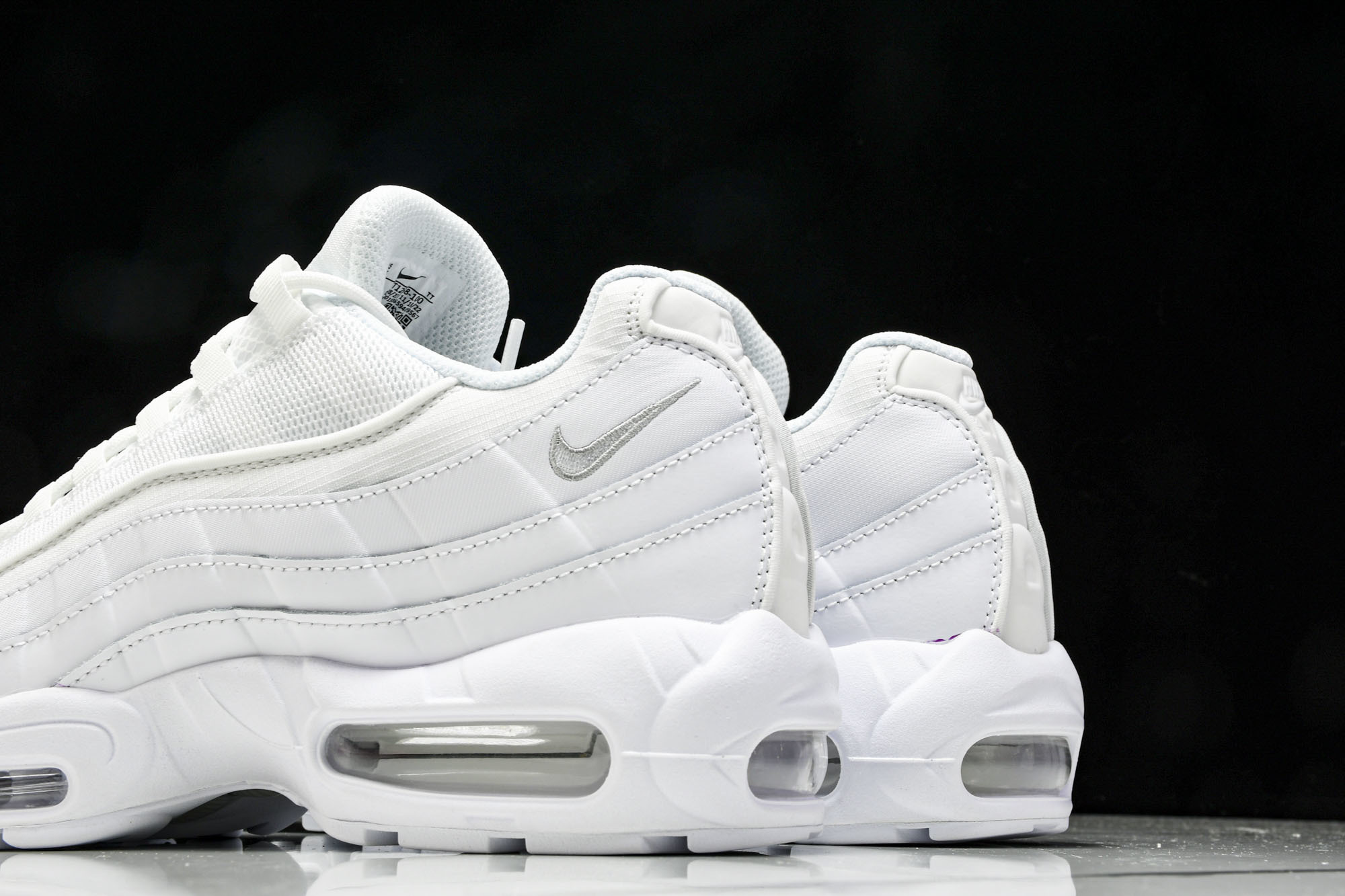 纯原Denham x NK Air Max 95 全白 跑步鞋 CT1268 100 #YZ001-1原