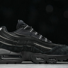 纯原NK Air Max 95 Comme Des Garcons Black Grey CDG 黑色 纯原NK Air Max 95 Comme Des Garcons Black Grey CDG 黑色