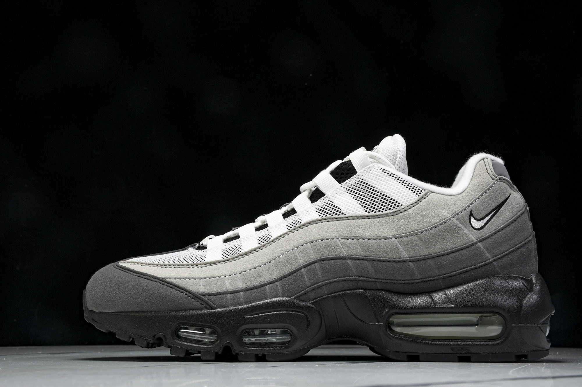 纯原NK Air Max 95 OG Black Anthracite 灰白黑 AT2865-003 #