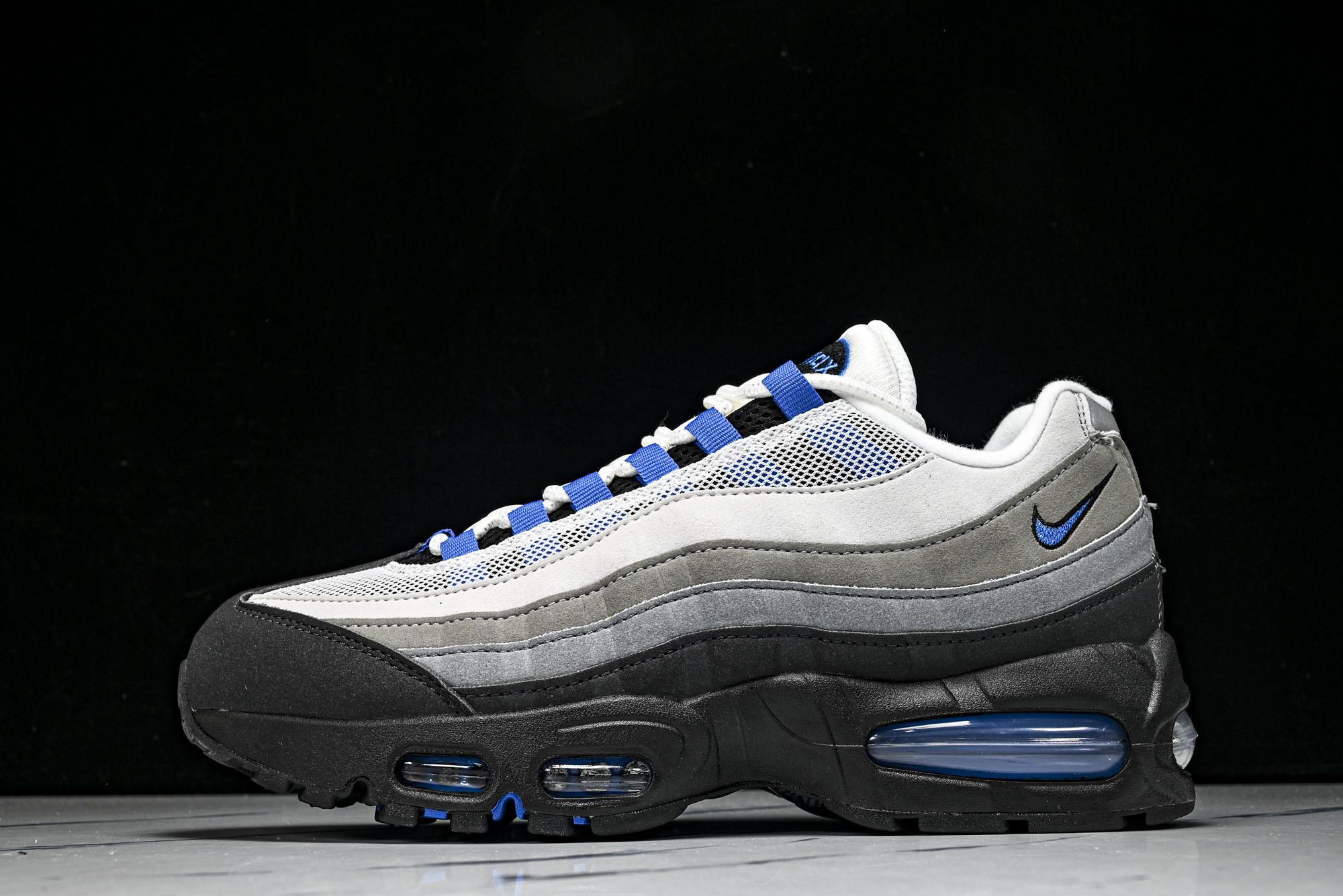 纯原NK Air Max 95 OG 复古减震气垫跑鞋 IM7410-100 #YZ001-1原版1:1