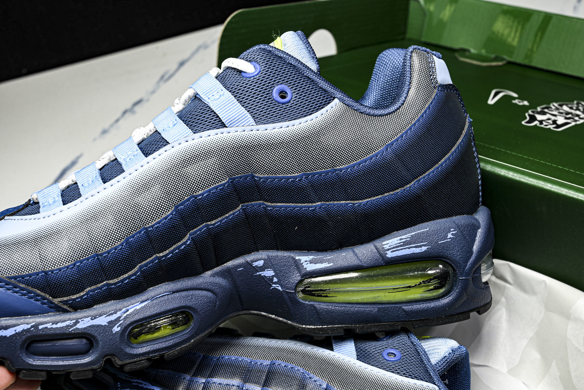 纯原Ygo x NK Air Max 95 SP 联名款 复古减震气垫跑鞋 II7404-400 #YZ