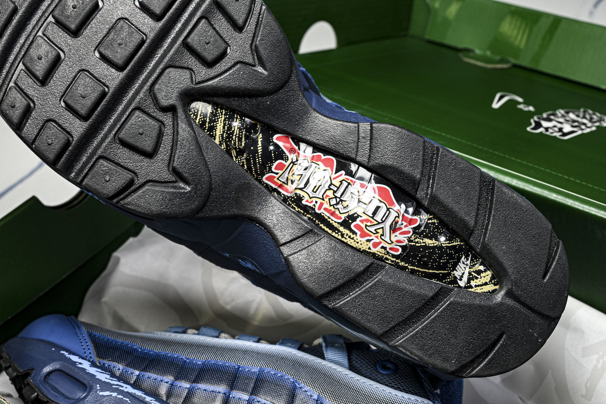 纯原Ygo x NK Air Max 95 SP 联名款 复古减震气垫跑鞋 II7404-400 #YZ