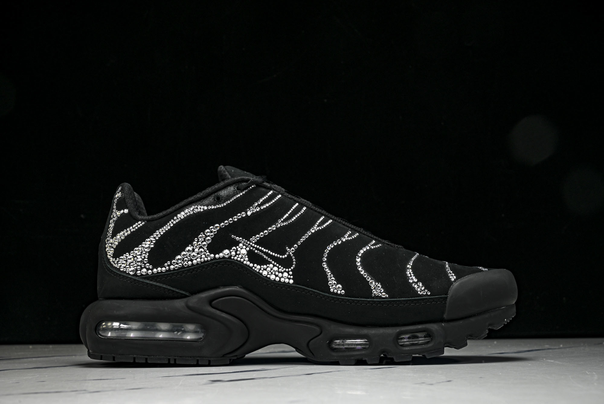 纯原Swarovski x NK Air Max Plus 施华洛世奇联名女款休闲运动鞋 FZ4237 