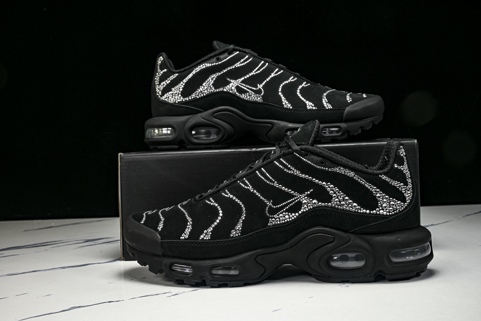 纯原Swarovski x NK Air Max Plus 施华洛世奇联名女款休闲运动鞋 FZ4237 