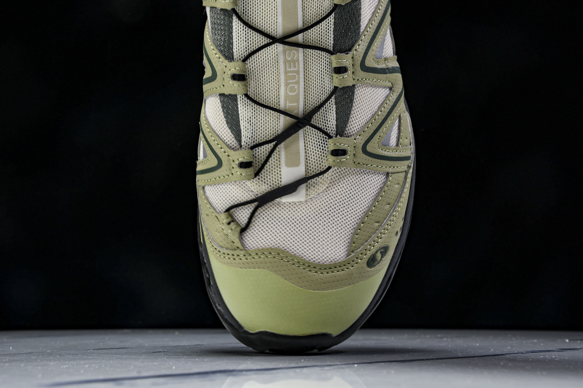GXP Salomon XT-QUEST ADV黑白斑鸠杏色复古机能功能户外跑步鞋 斑鸠绿  30 #Y