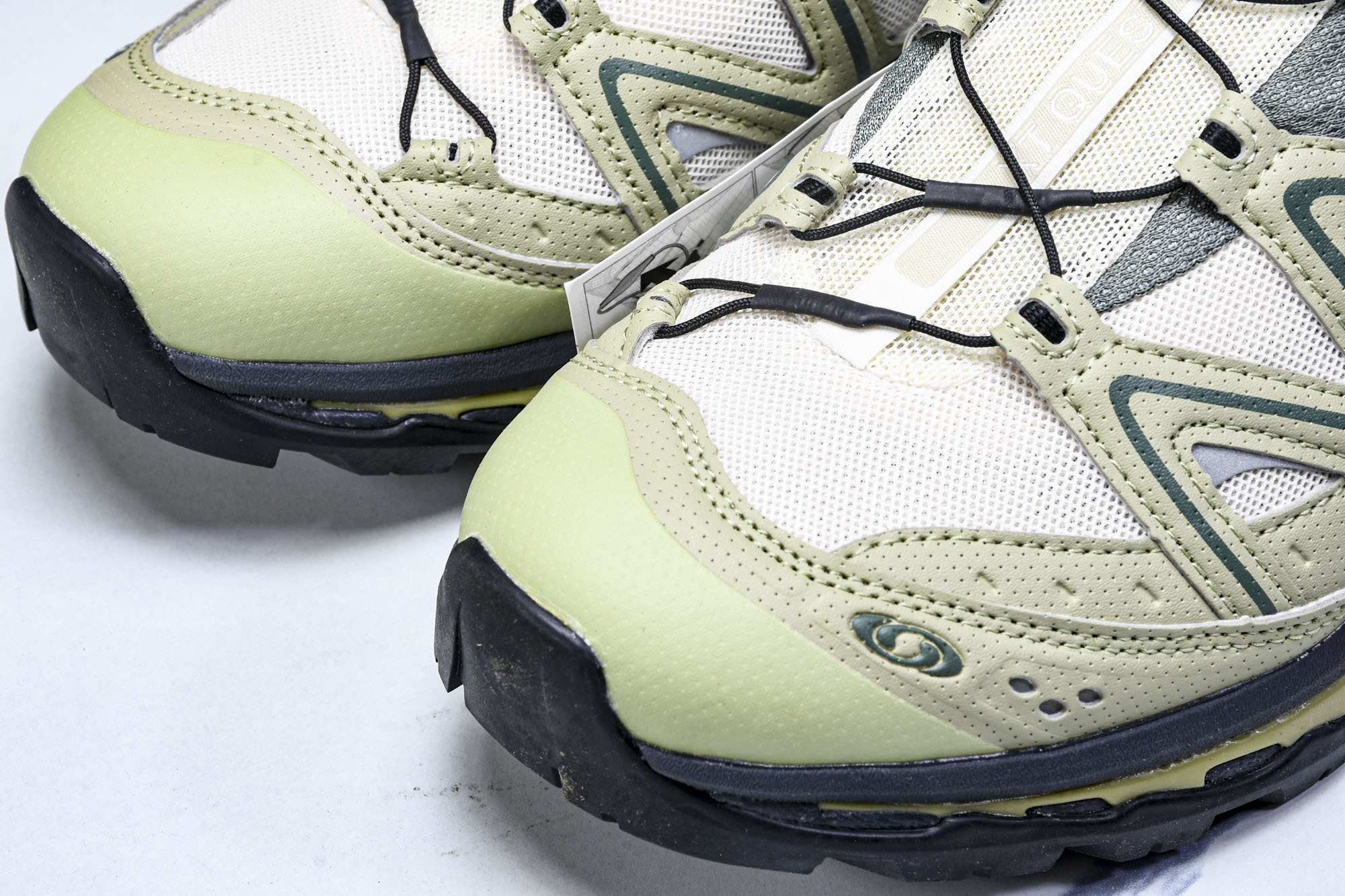 GXP Salomon XT-QUEST ADV黑白斑鸠杏色复古机能功能户外跑步鞋 斑鸠绿  30 #Y