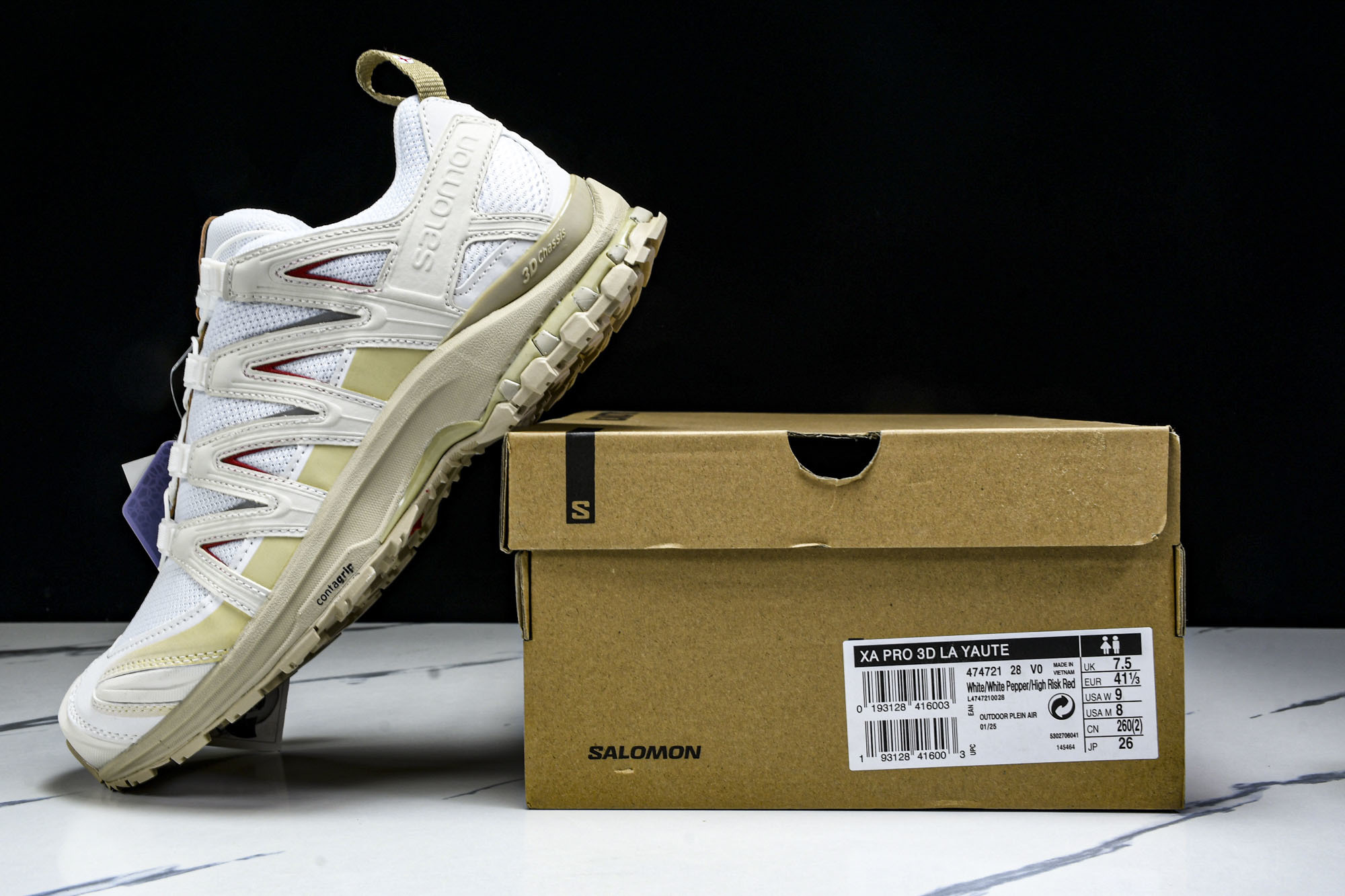 Salomon XA PRO 3D La Yaute 萨洛蒙户外越野跑鞋 -28 #YZ020原版1:1