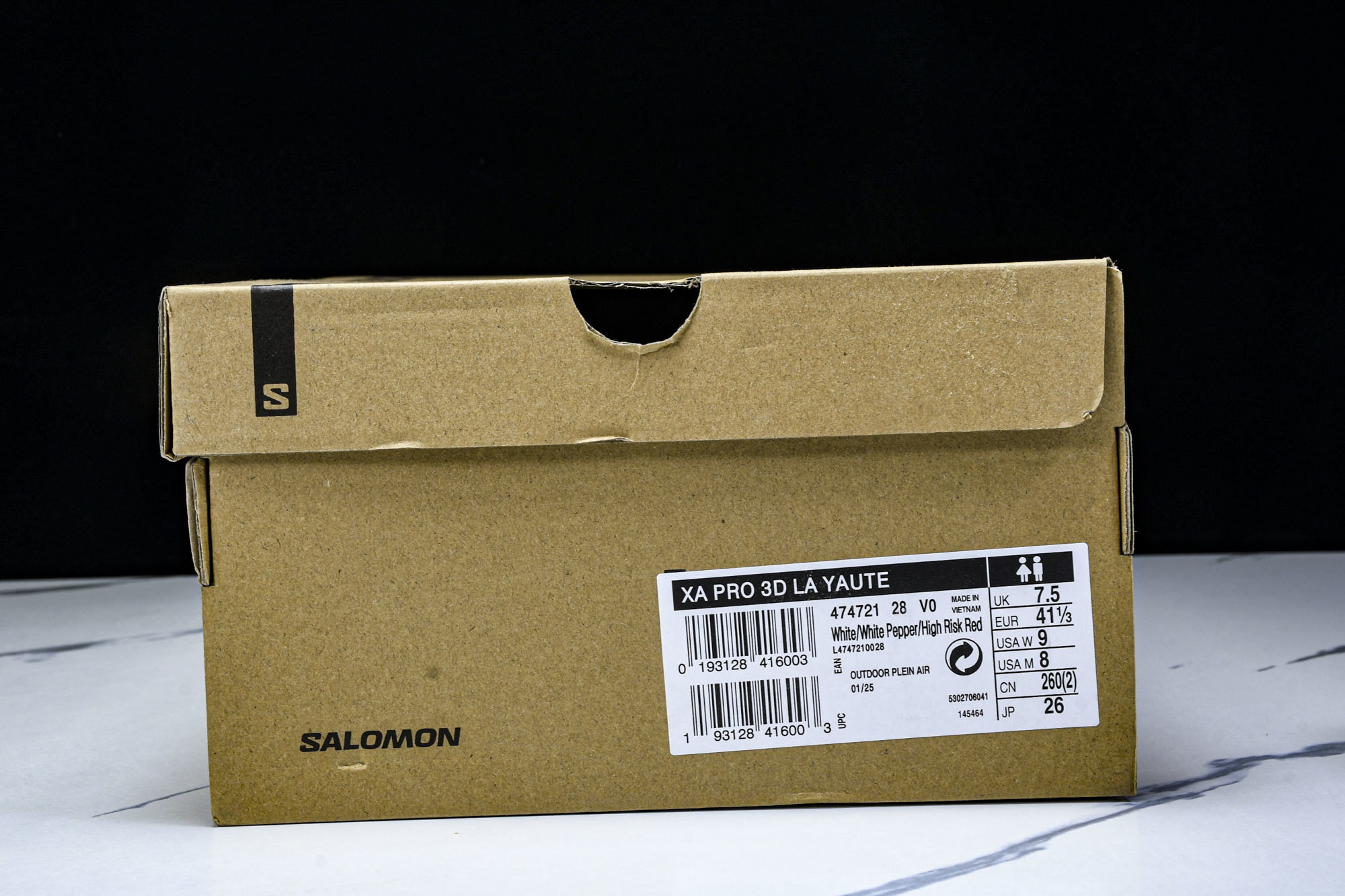Salomon XA PRO 3D La Yaute 萨洛蒙户外越野跑鞋 -28 #YZ020原版1:1