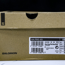 Salomon XA PRO 3D 萨洛蒙户外越野跑鞋 合金灰 -23 #YZ020原版1:1 制作 全 Salomon XA PRO 3D 萨洛蒙户外越野跑鞋 合金灰 -23 #YZ020原版1:1 制作 全