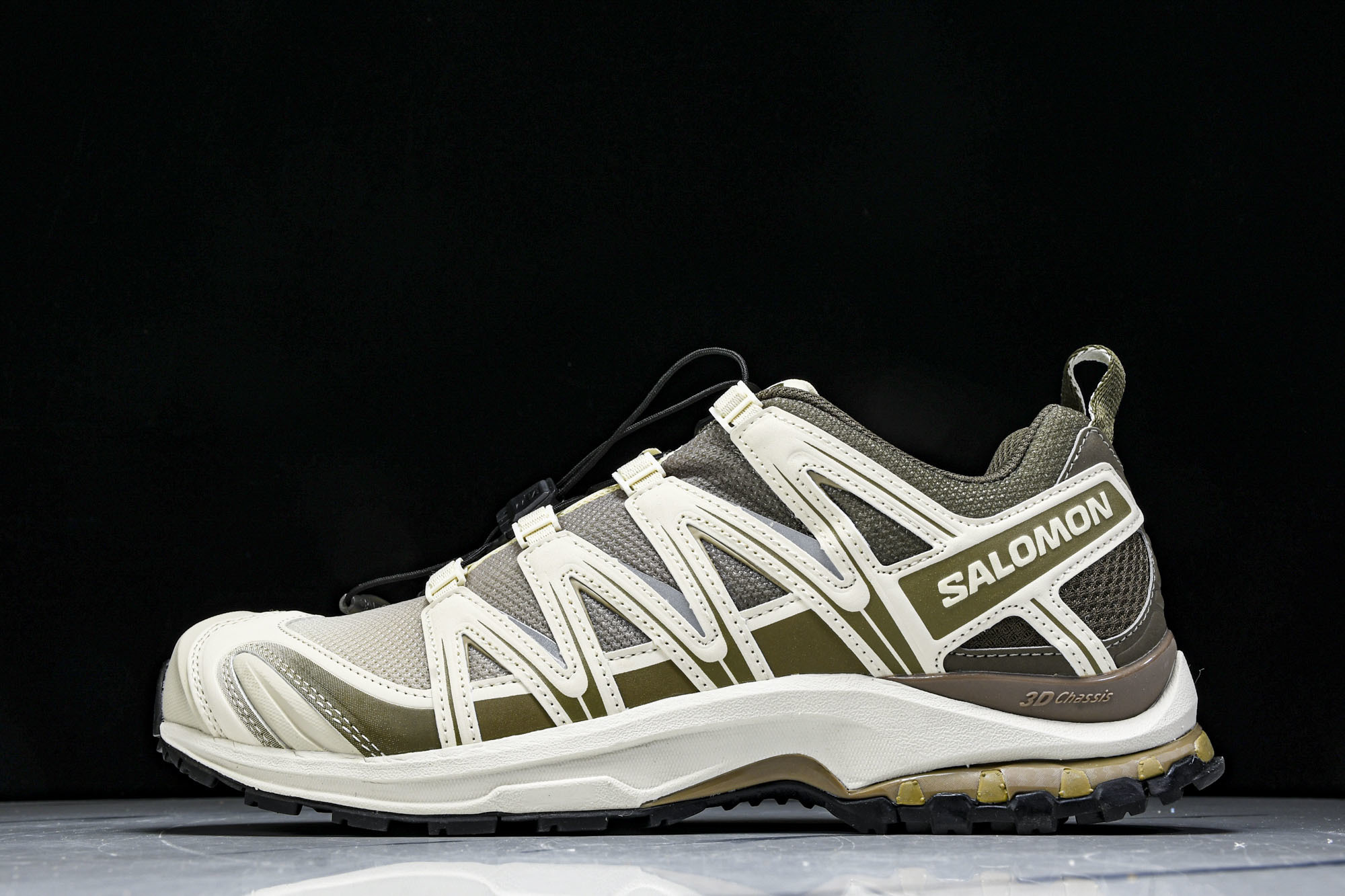 Salomon XA PRO 3D 萨洛蒙户外越野跑鞋 石灰色 -27 #YZ020原版1:1 制作 全