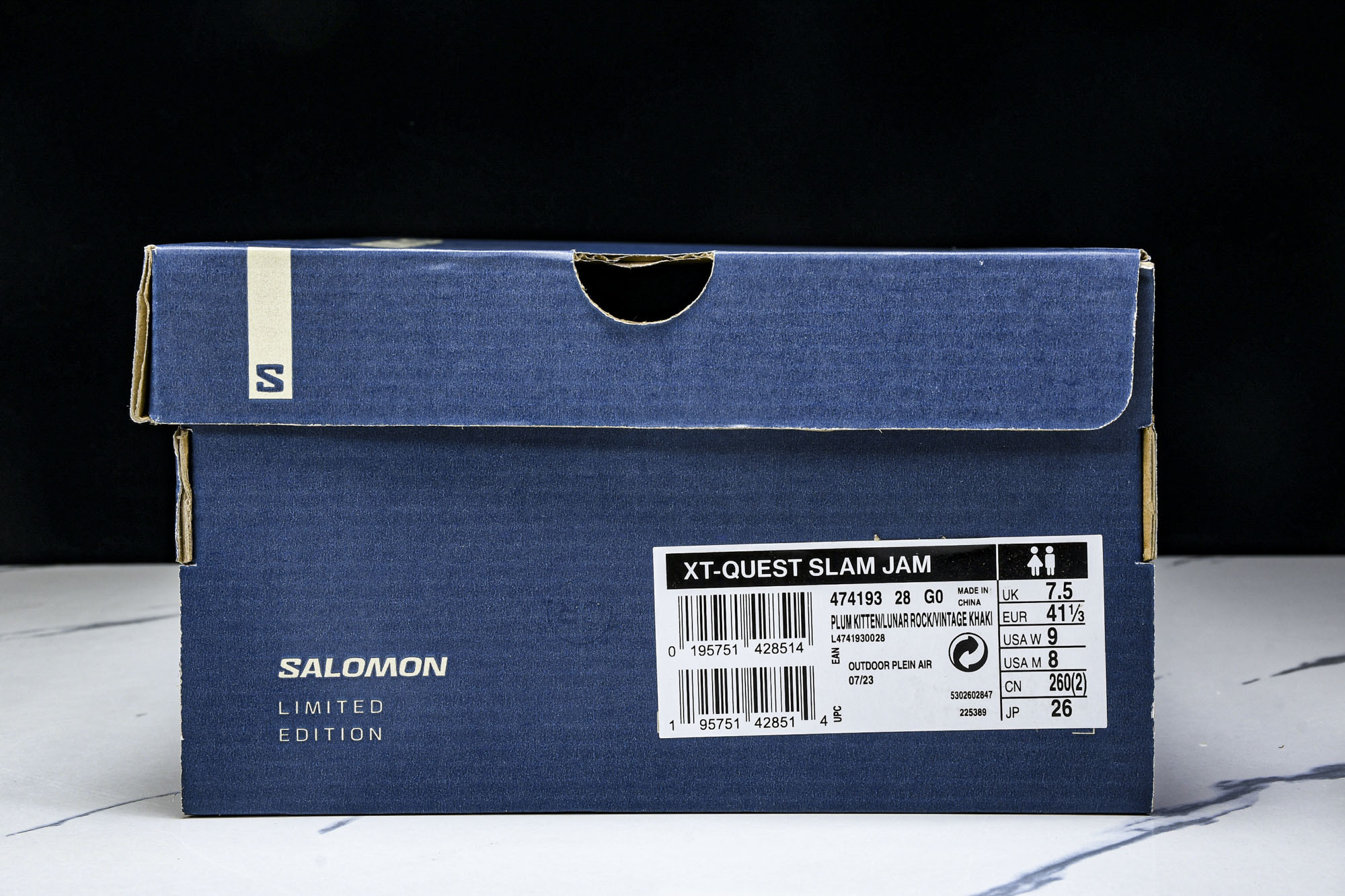 Salomon XT-Quest ADV _Beige_ 萨洛蒙 探索者系列户外越野跑鞋 灰褐色 -28