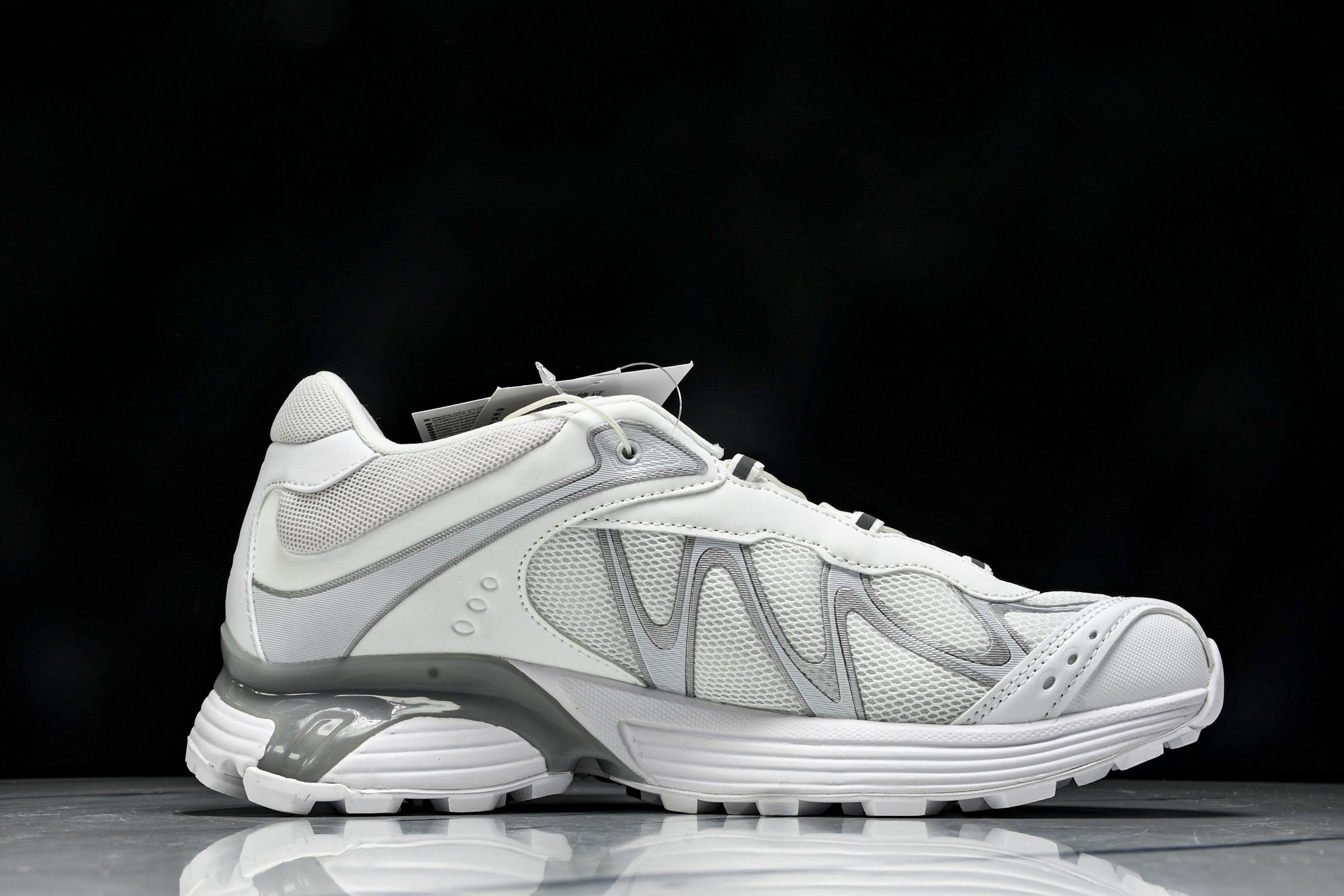 SALOMON萨洛蒙 XT-WHISPER 舒适百搭耐磨轻便 低帮 休闲越野训练城市通勤跑步鞋 白色  