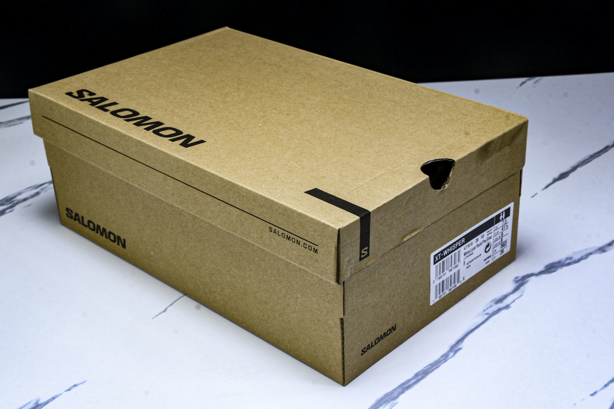 SALOMON萨洛蒙 XT-WHISPER 舒适百搭耐磨轻便 低帮 休闲越野训练城市通勤跑步鞋 白色  