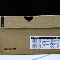 Salomon XA PRO 3D 萨洛蒙 沙场灰合金灰竹墨黑复古户外跑鞋 28 #YZ020原版1: Salomon XA PRO 3D 萨洛蒙 沙场灰合金灰竹墨黑复古户外跑鞋 28 #YZ020原版1: