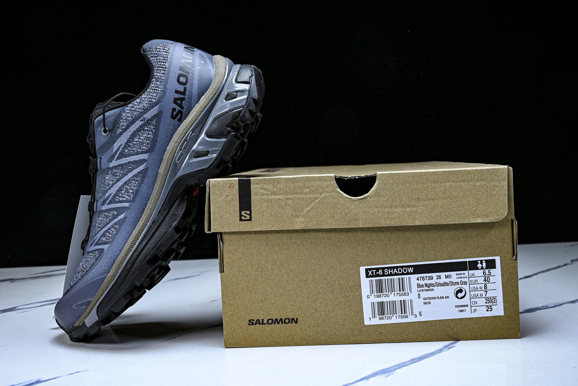 Salomon XT-6 萨洛蒙户外男女越野潮流时尚经典复古潮流运动休闲鞋  26 #YZ020原版1: