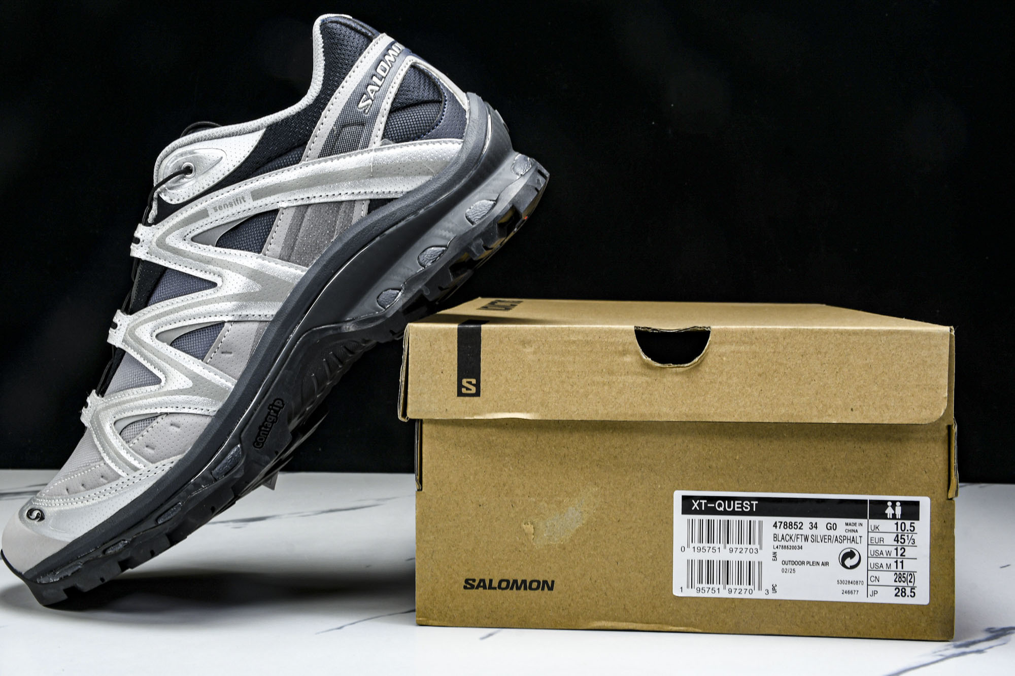 Salomon XT-Quest 萨洛蒙 探索者系列户外越野跑鞋 -34 #YZ020原版1:1 制作 