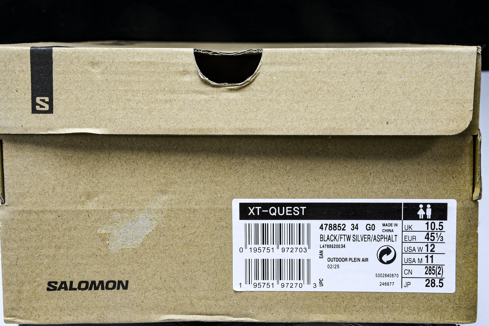 Salomon XT-Quest 萨洛蒙 探索者系列户外越野跑鞋 -34 #YZ020原版1:1 制作 
