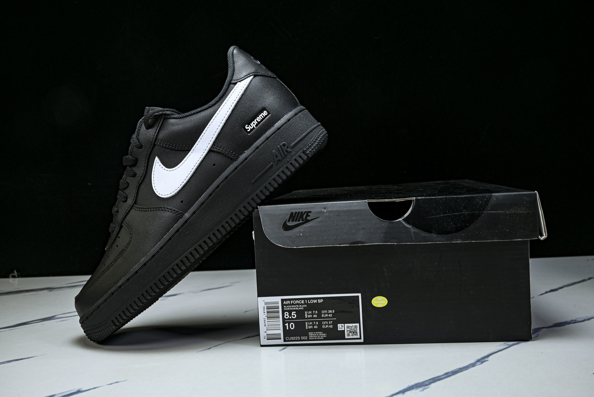 Supreme x NK Air Force 1'07 Low 联名款 空军一号低帮休闲板鞋 CU922