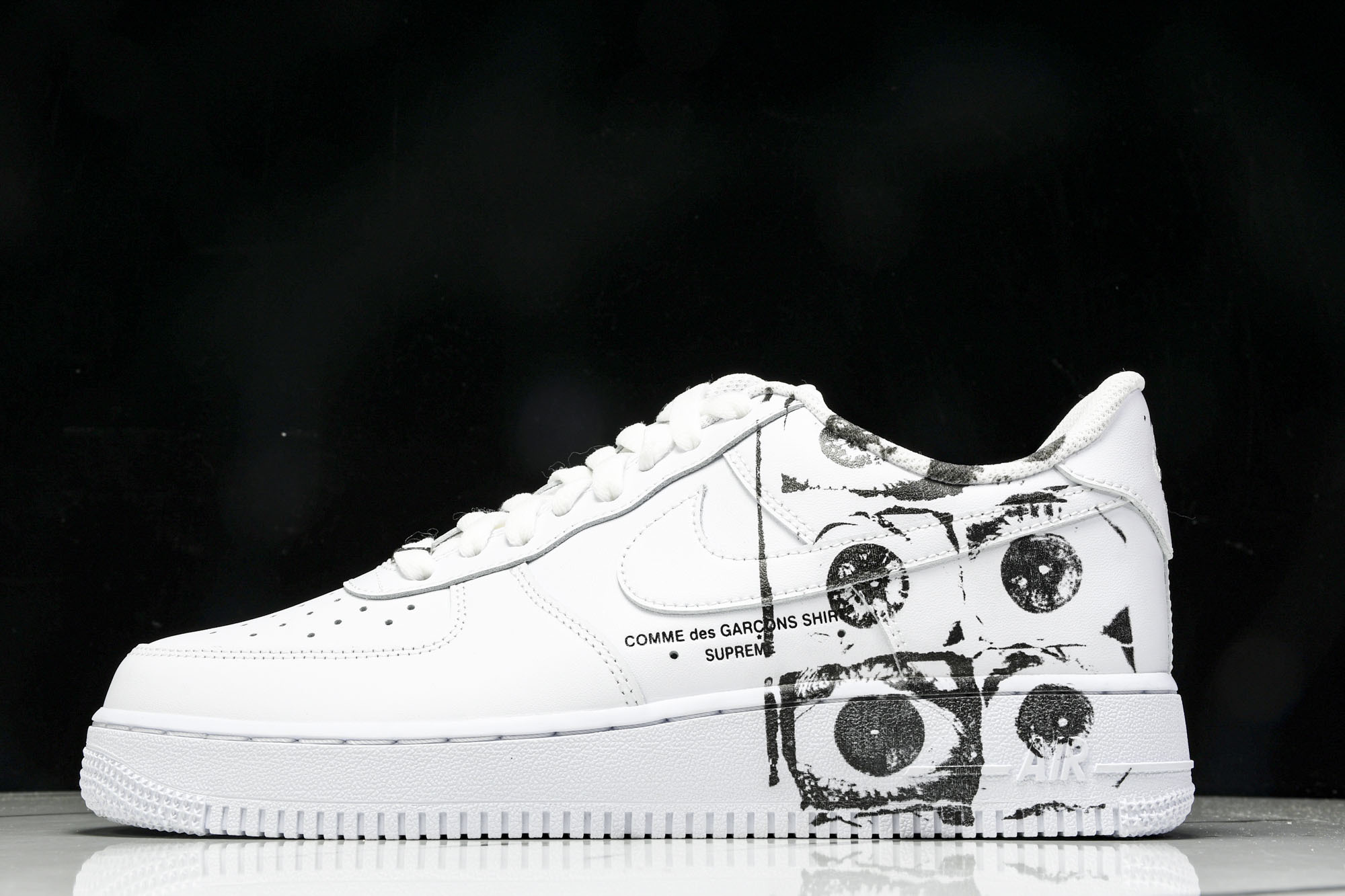 NK Air Force 1 Low Supreme Comme des Garcons Shirt 白