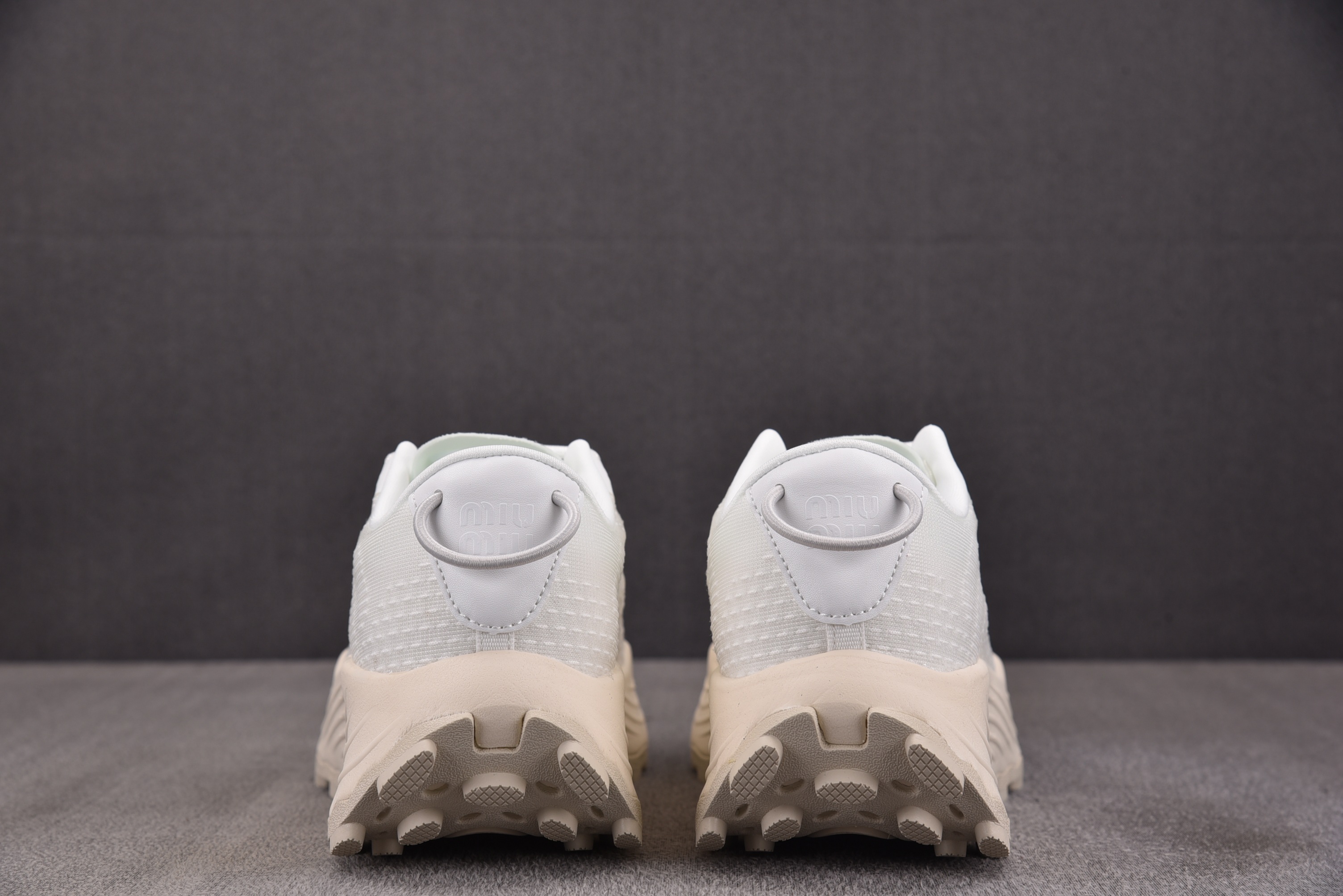 纯原Miu Miu Technical Fabric Sneakers 白色 YZ03936-40