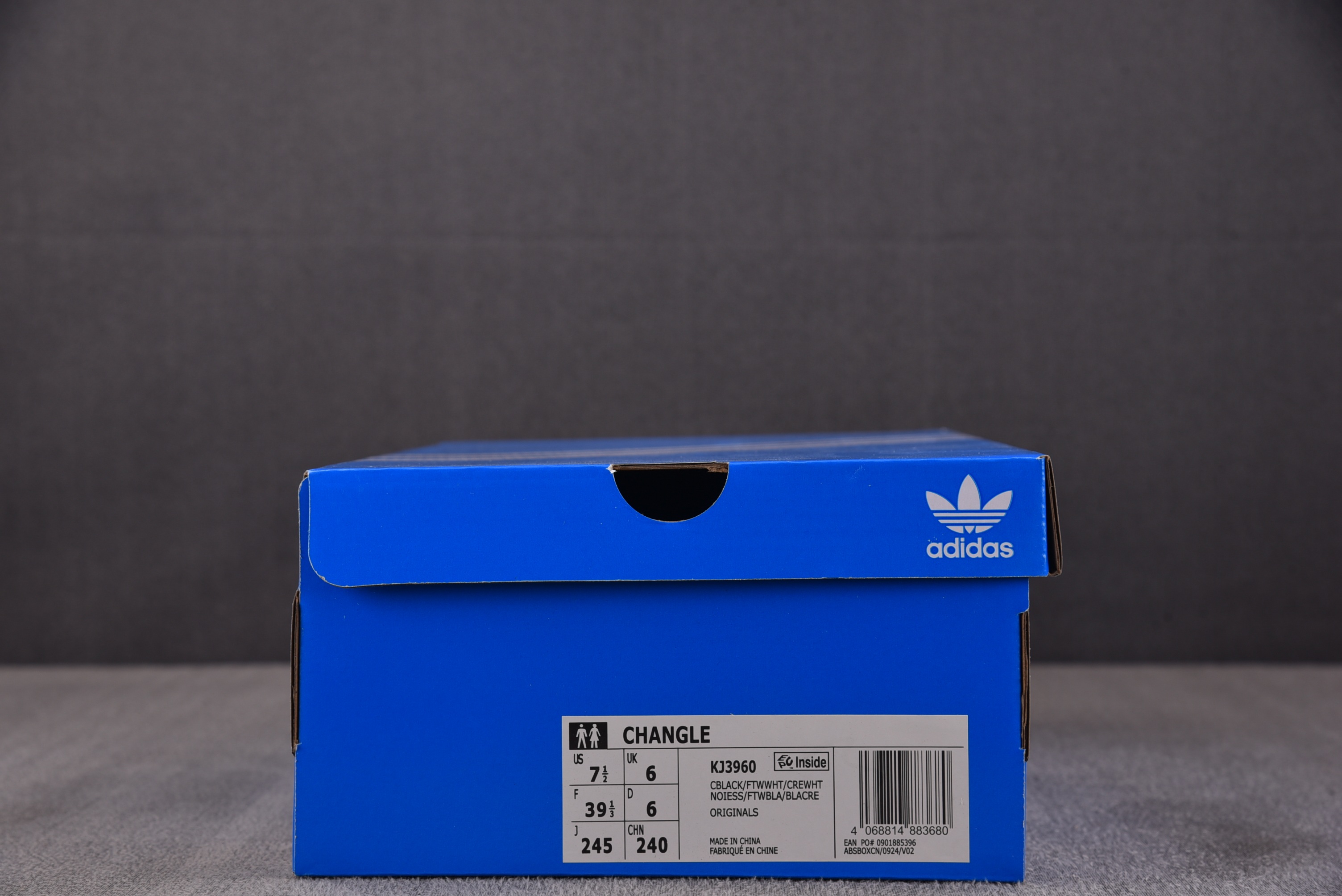 纯原 AD Changle Black White 黑白 KJ3960 YZ03335.5-44