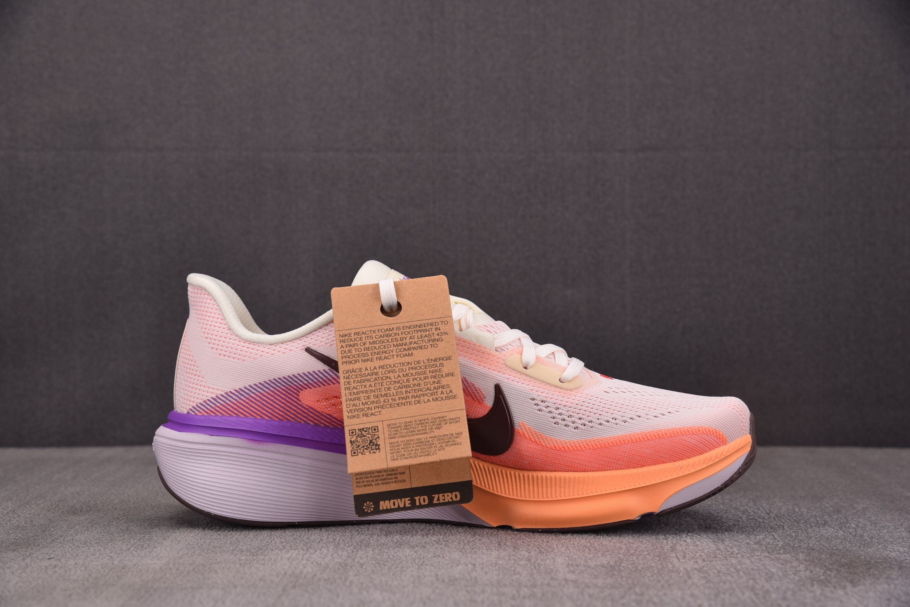 纯原 Air Zoom Pegasus 42 Orange Pulse Bright Violet (W