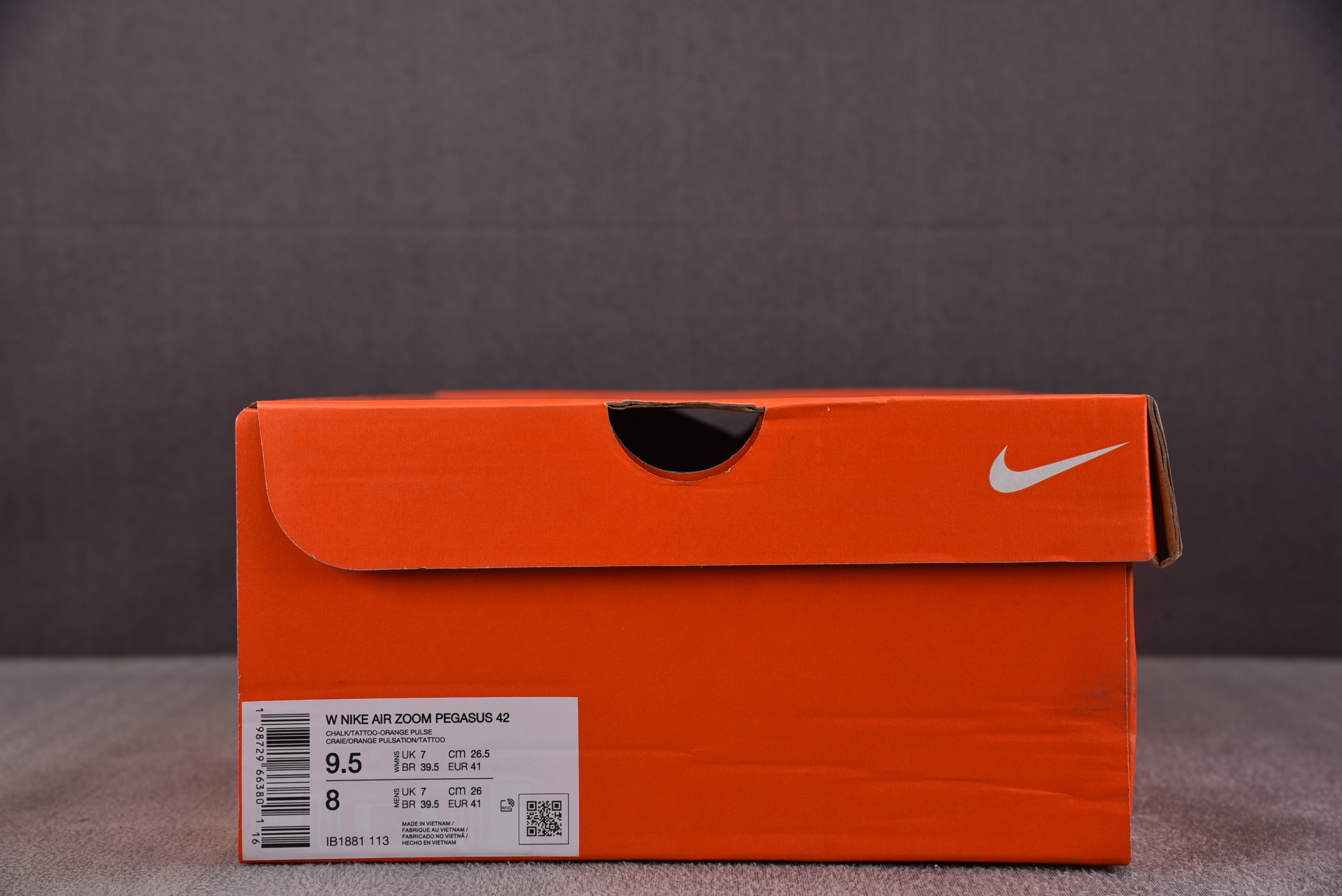 纯原 Air Zoom Pegasus 42 Orange Pulse Bright Violet (W