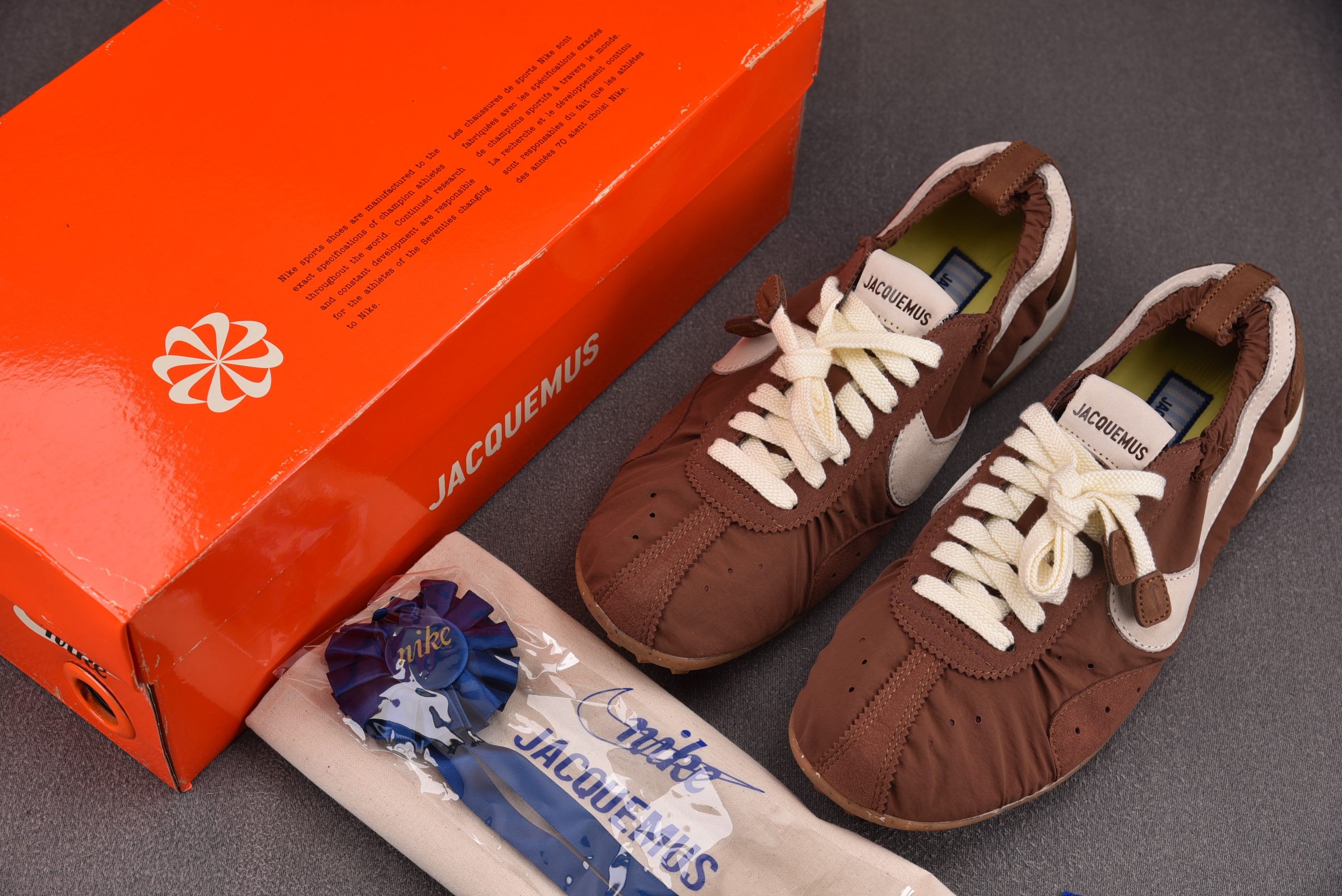 纯原 NK Moon Shoe SP Jacquemus Fauna Brown (Women's) 棕