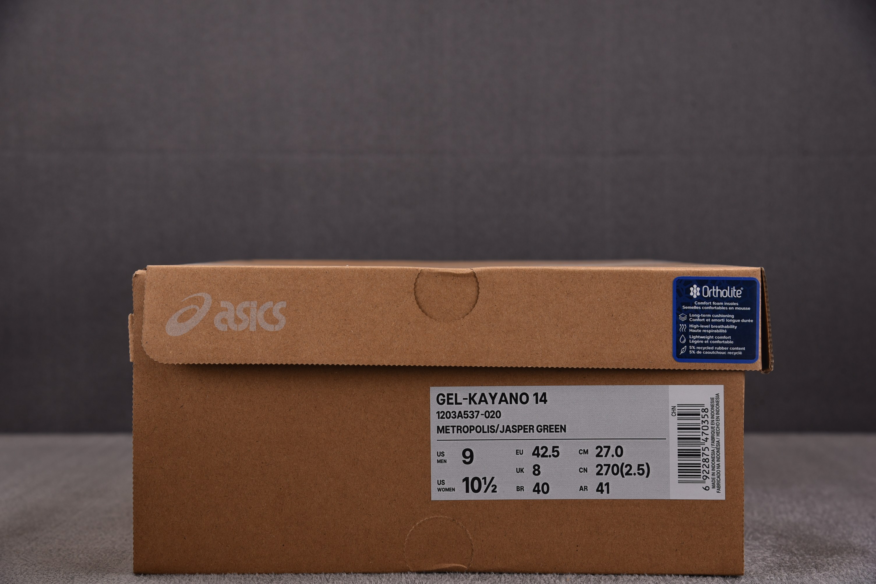 纯原 ASICS Gel-Kayano 14 Metropolis Jasper Green 灰银绿 1
