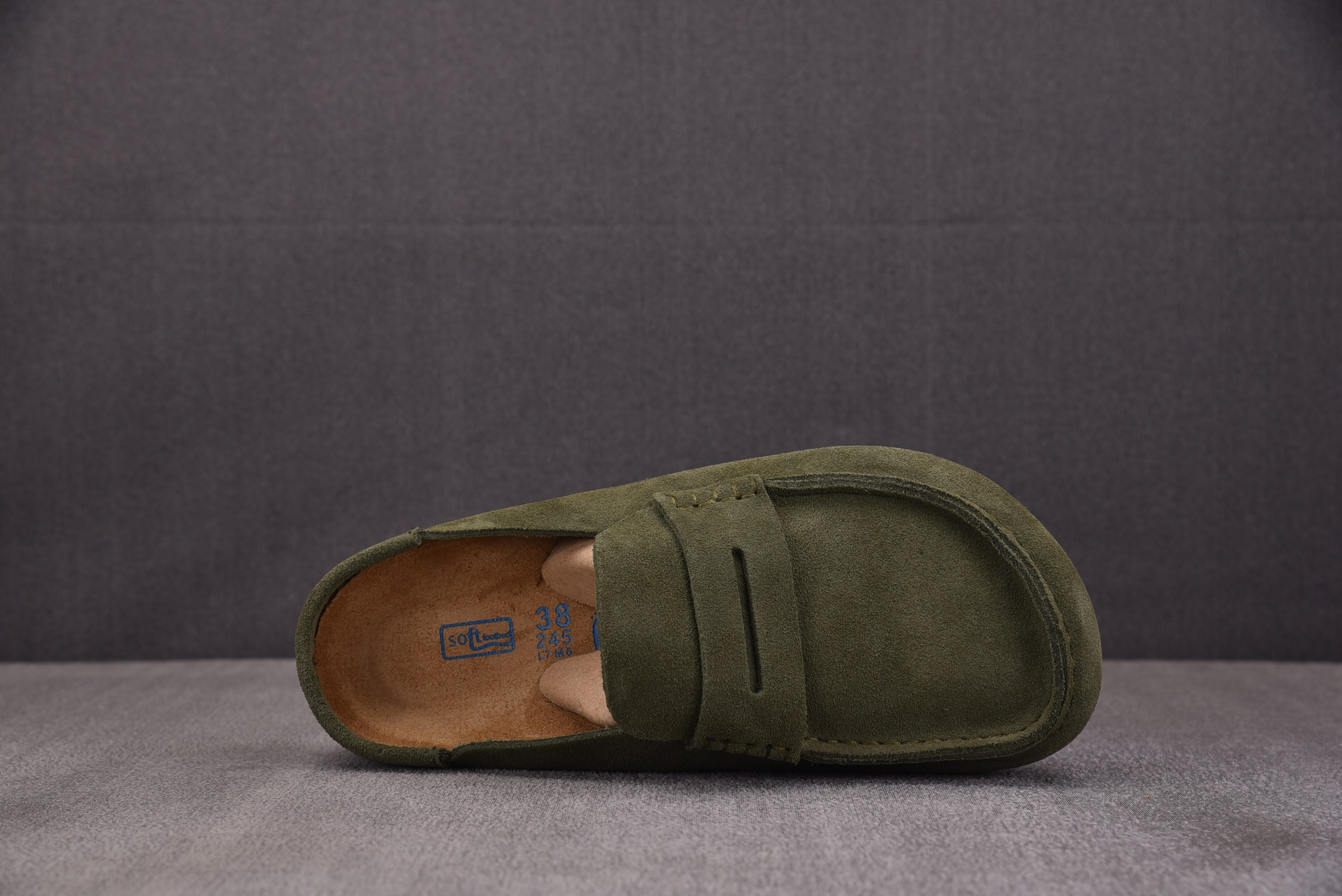 纯原 Birkenstock Boston BS 橄榄绿 YZ00635-45