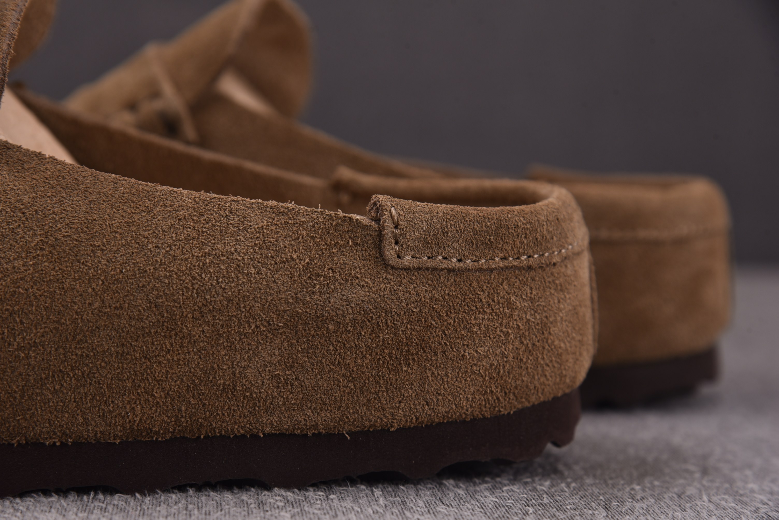 纯原 Birkenstock Boston BS 羚羊棕 YZ00635-45