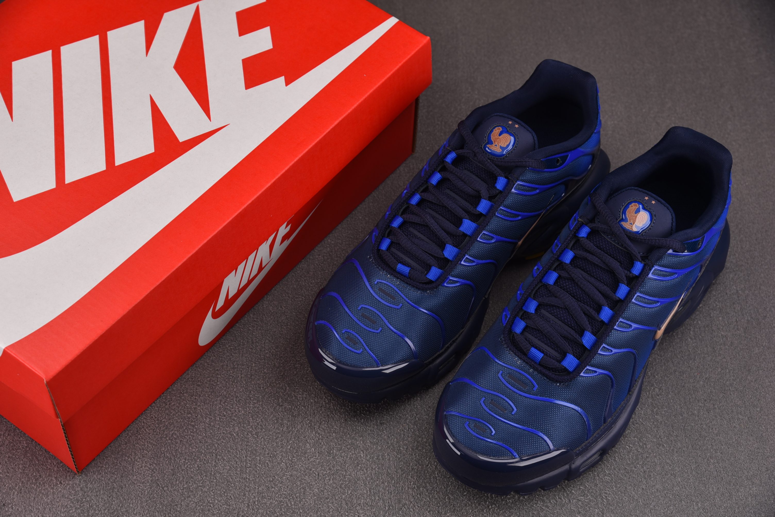 纯原 Air Max Plus French Football Federation 黑蓝 IQ0170