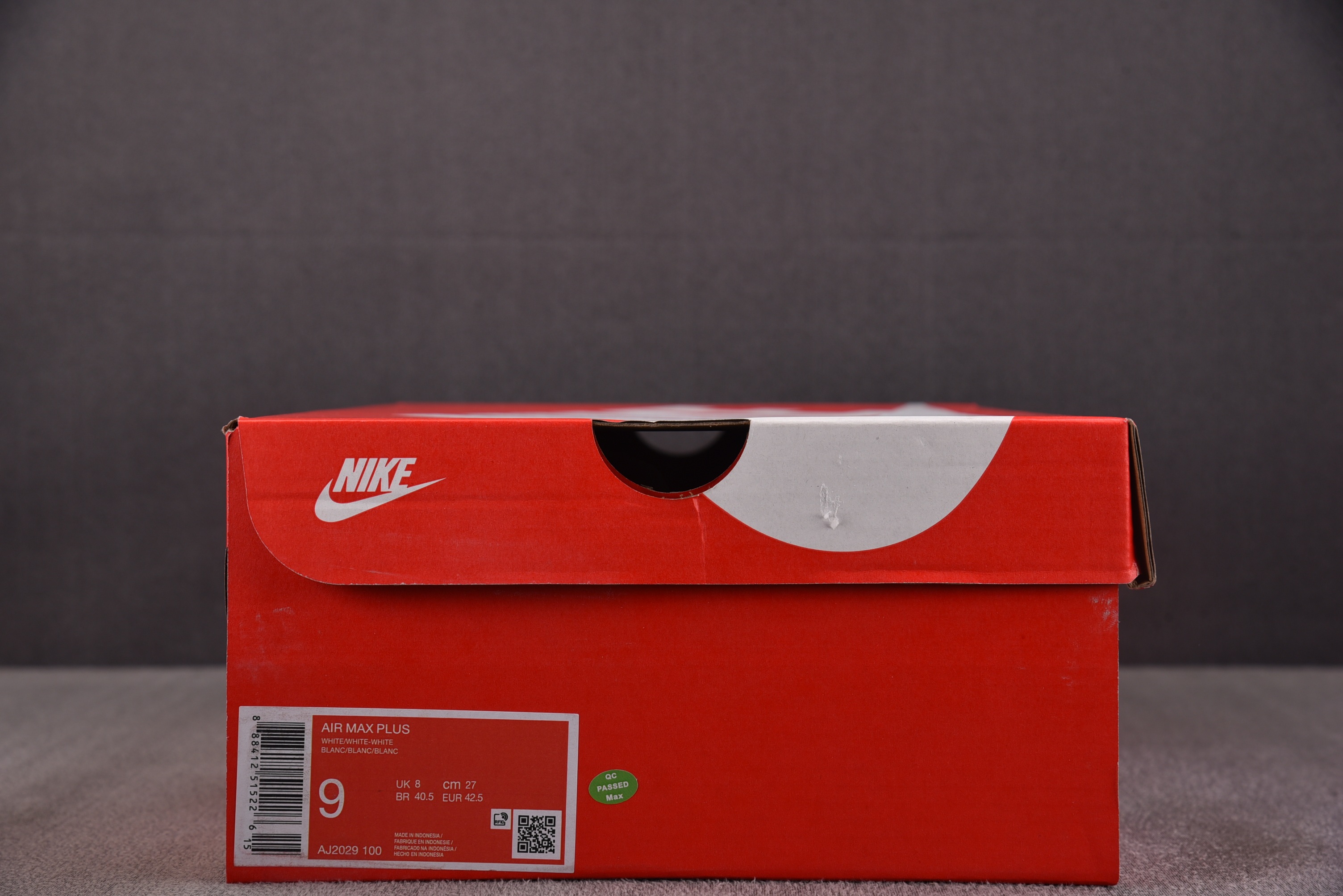 纯原 Air Max Plus Triple White 全白 AJ2029-100 YZ001-139