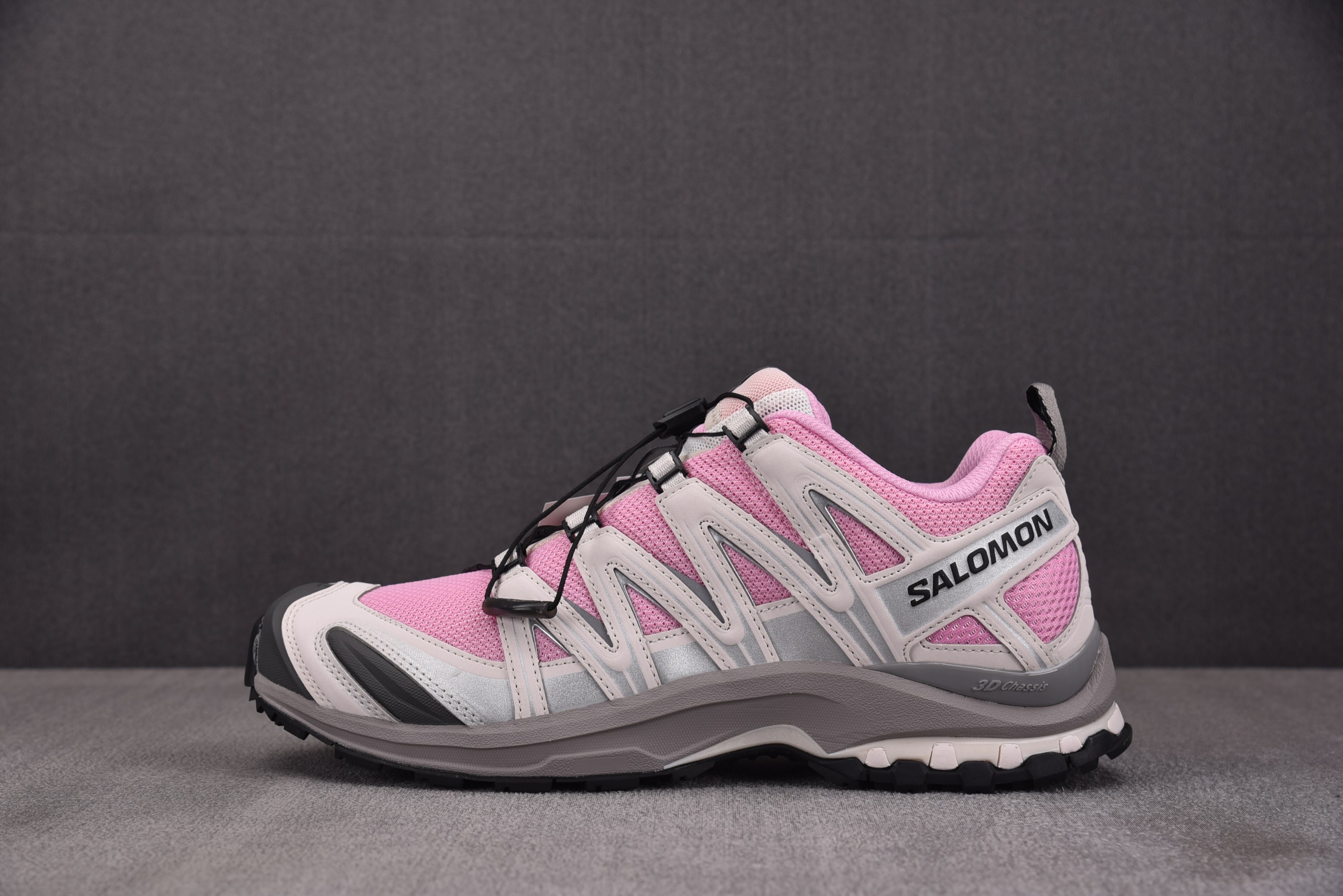 纯原 Salomon XA Pro 3D Pink Frosting Lilac Ash 灰粉  YZ0