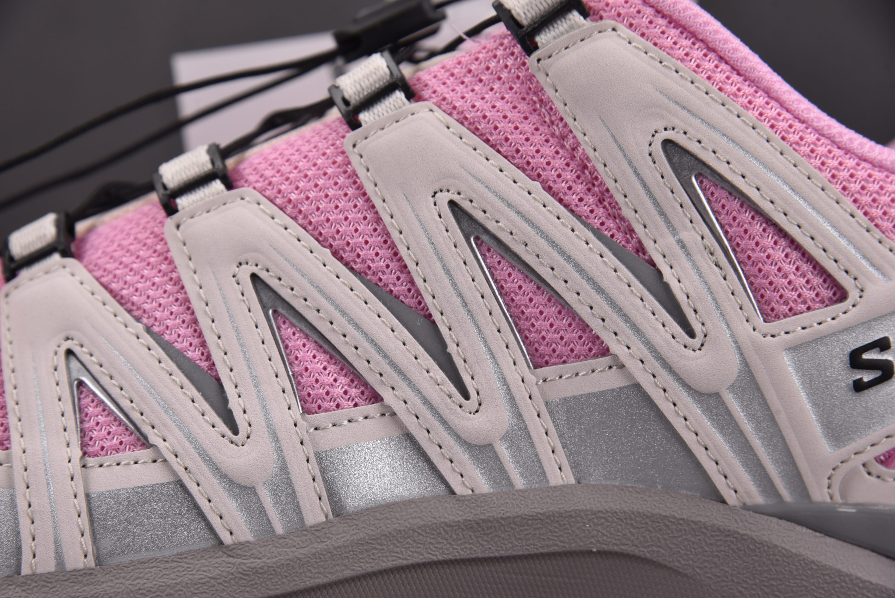 纯原 Salomon XA Pro 3D Pink Frosting Lilac Ash 灰粉  YZ0