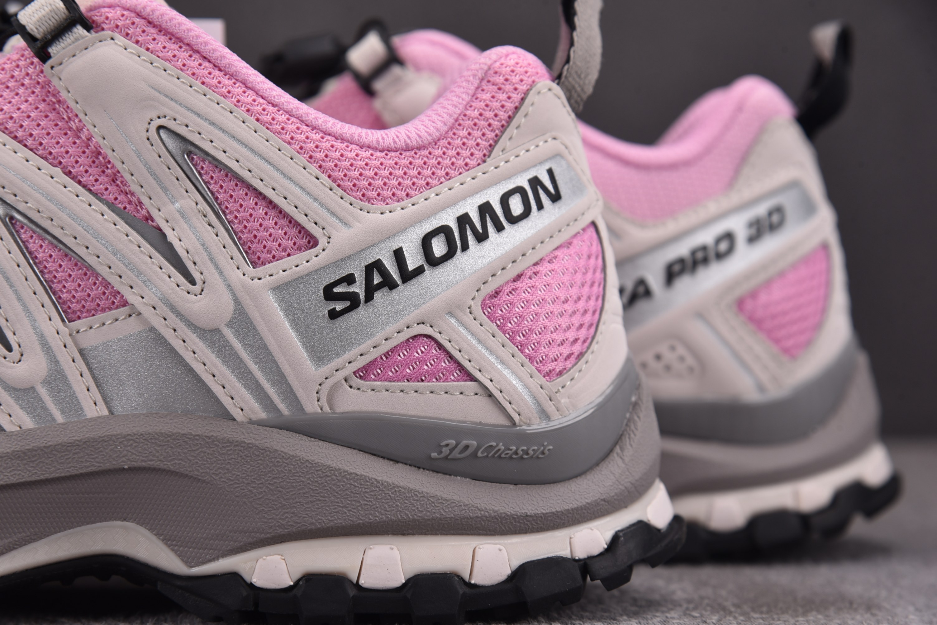 纯原 Salomon XA Pro 3D Pink Frosting Lilac Ash 灰粉  YZ0