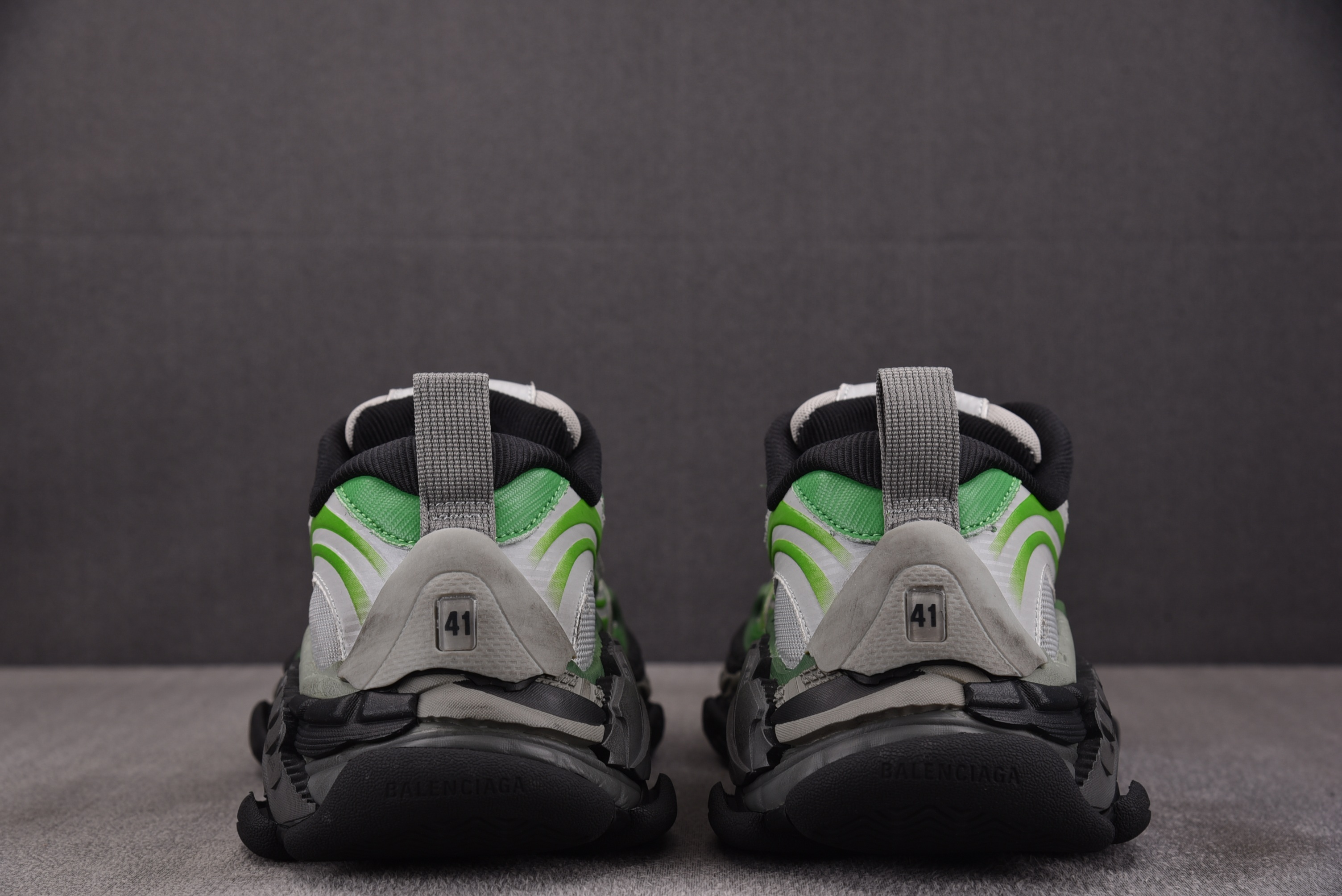 纯原 Balenciaga巴黎世家24代 Triple S .2  灰绿 YZ001-235-46