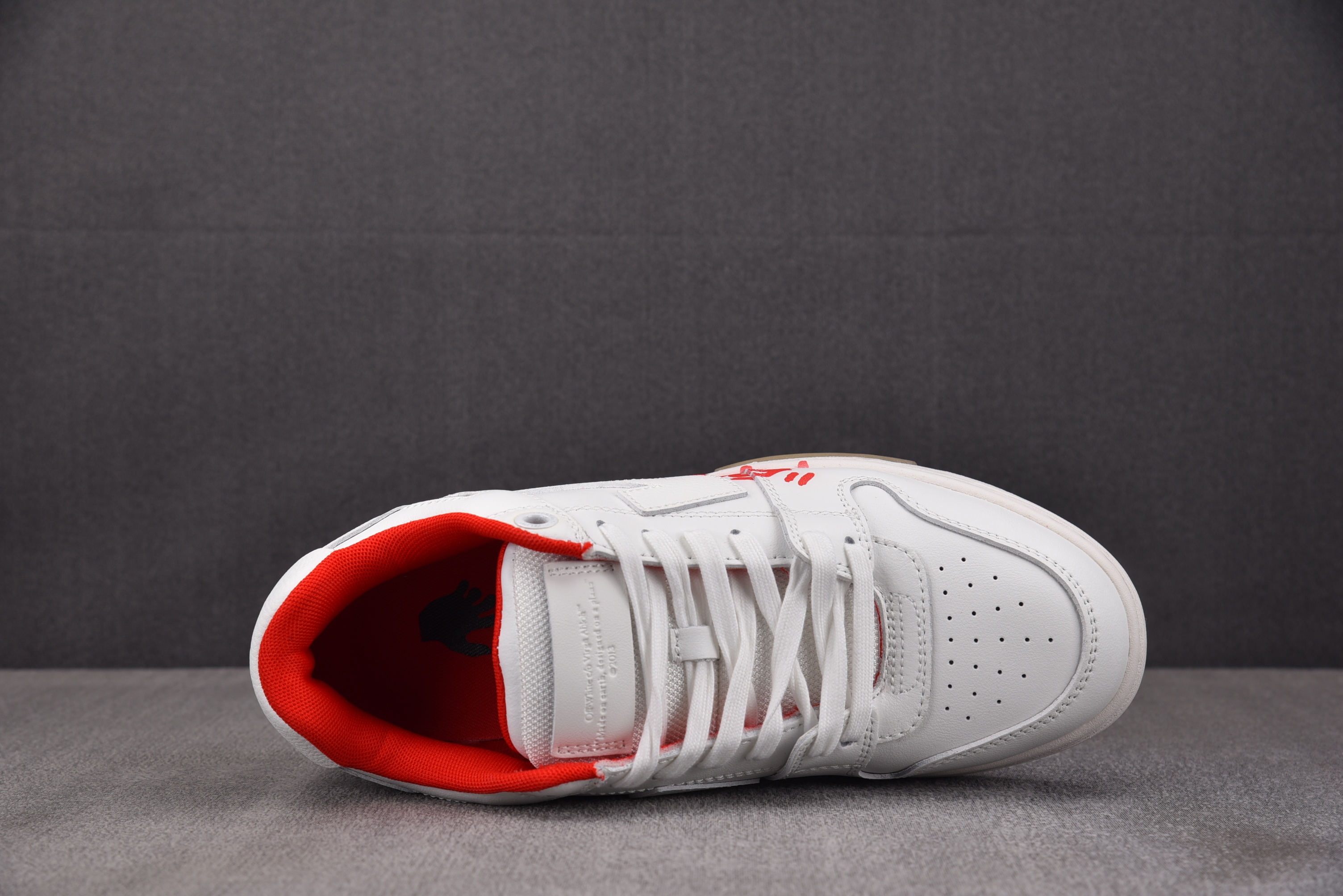 纯原 OFF-WHITE Out of Office 白红涂鸦 YZ00236-47