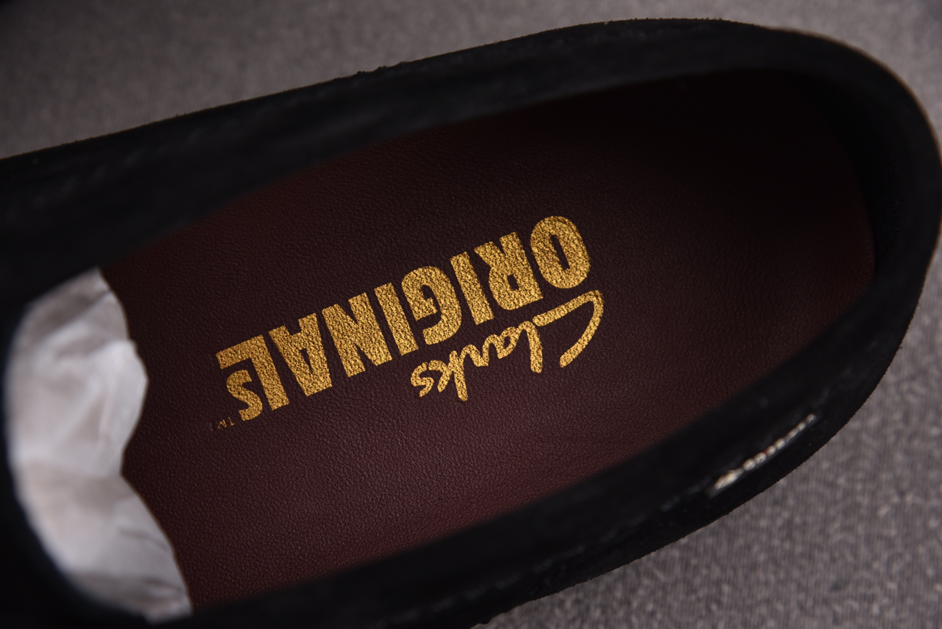 纯原 Clarks Wallabee 黑色 YZ00636-46