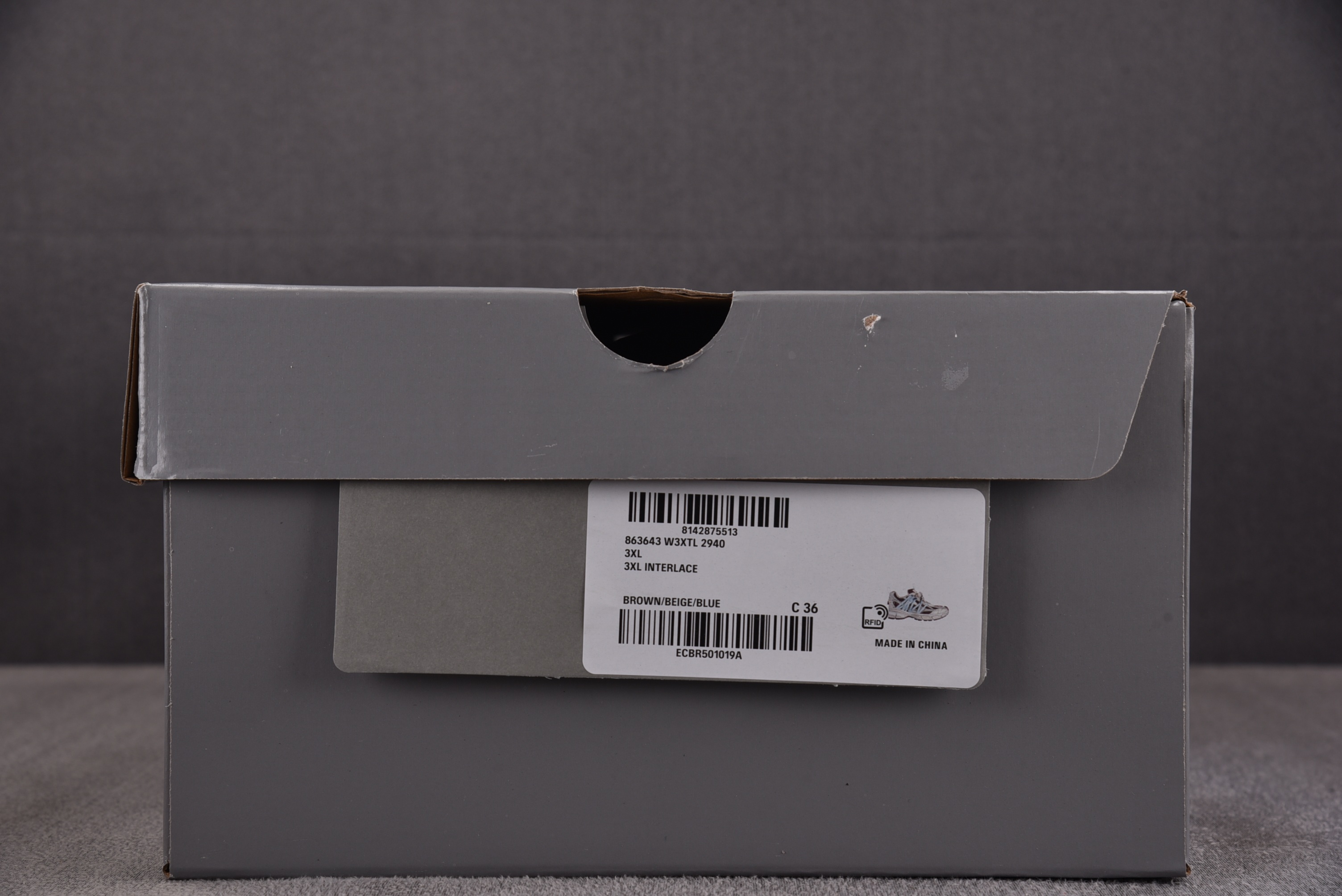 纯原 Balenciaga 3XL Interlace 蜘蛛侠绑带 米棕蓝 YZ009-0335-40