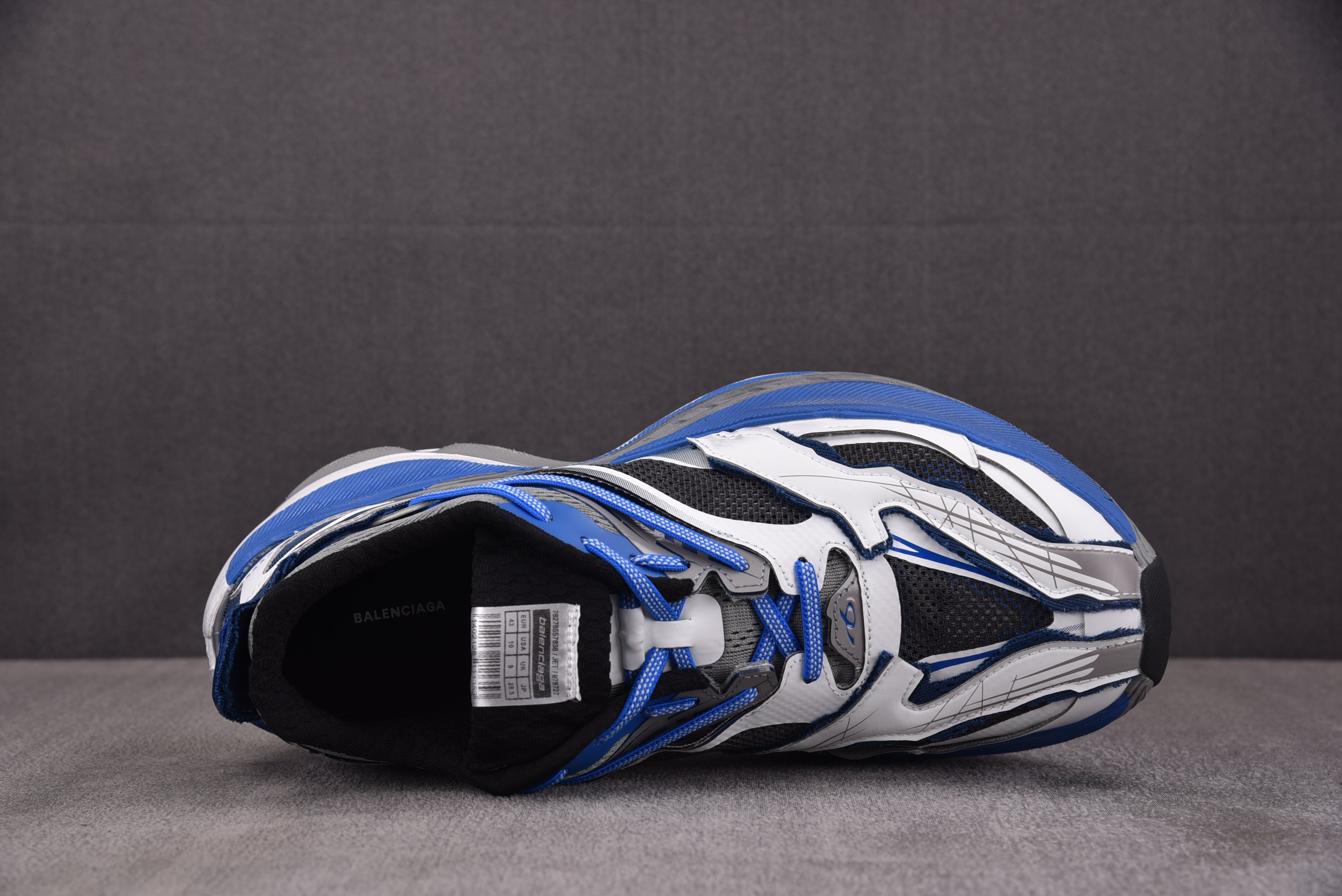纯原 Balenciaga巴黎世家26代 Jet 压纹印花 蓝灰 YZ018-535-46