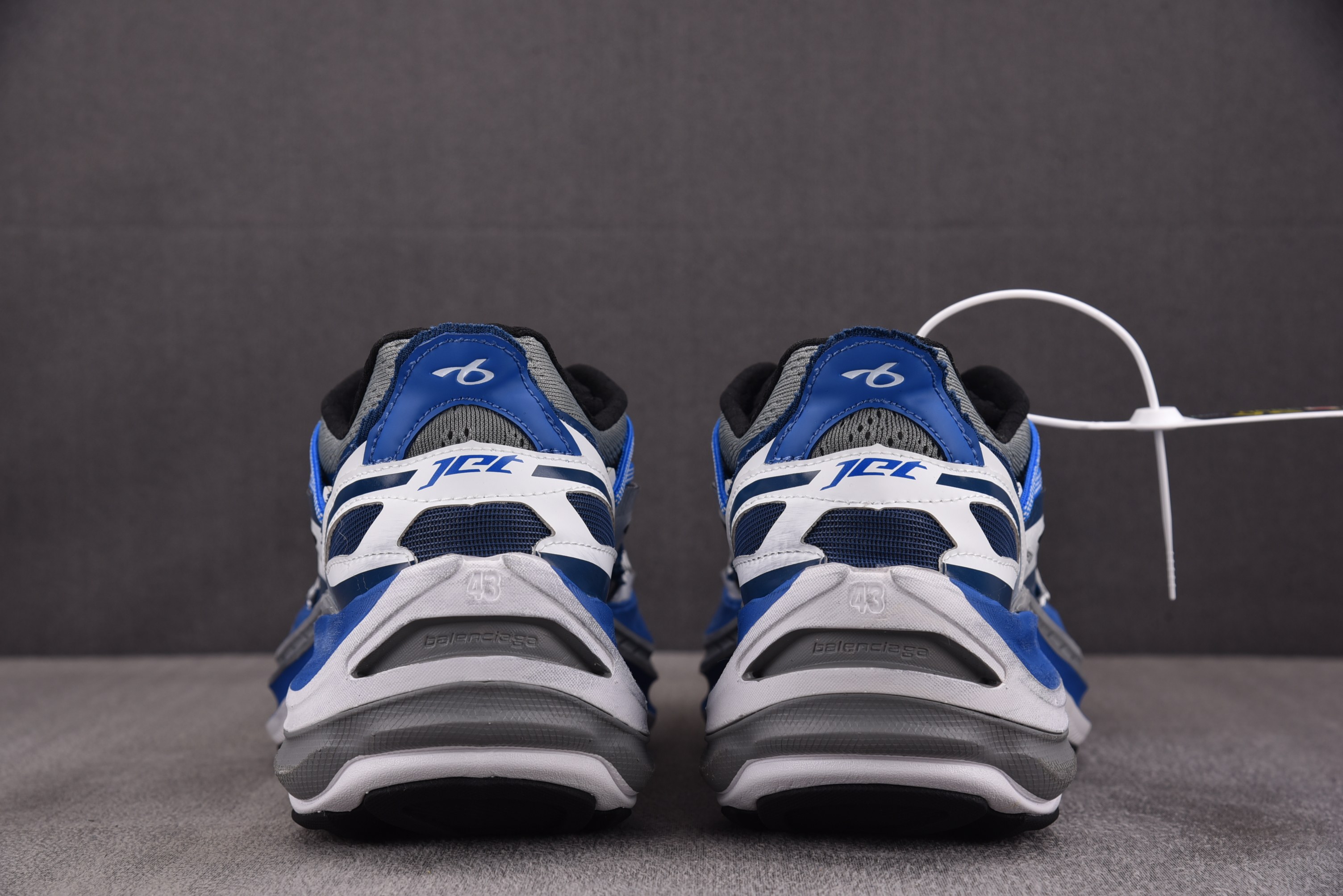 纯原 Balenciaga巴黎世家26代 Jet 压纹印花 蓝灰 YZ018-535-46